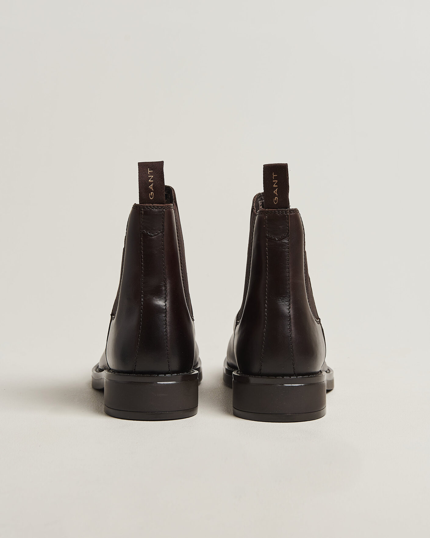 Heren | Laarzen | Gant | Prepdale Leather Chelsea Boot Dark Brown