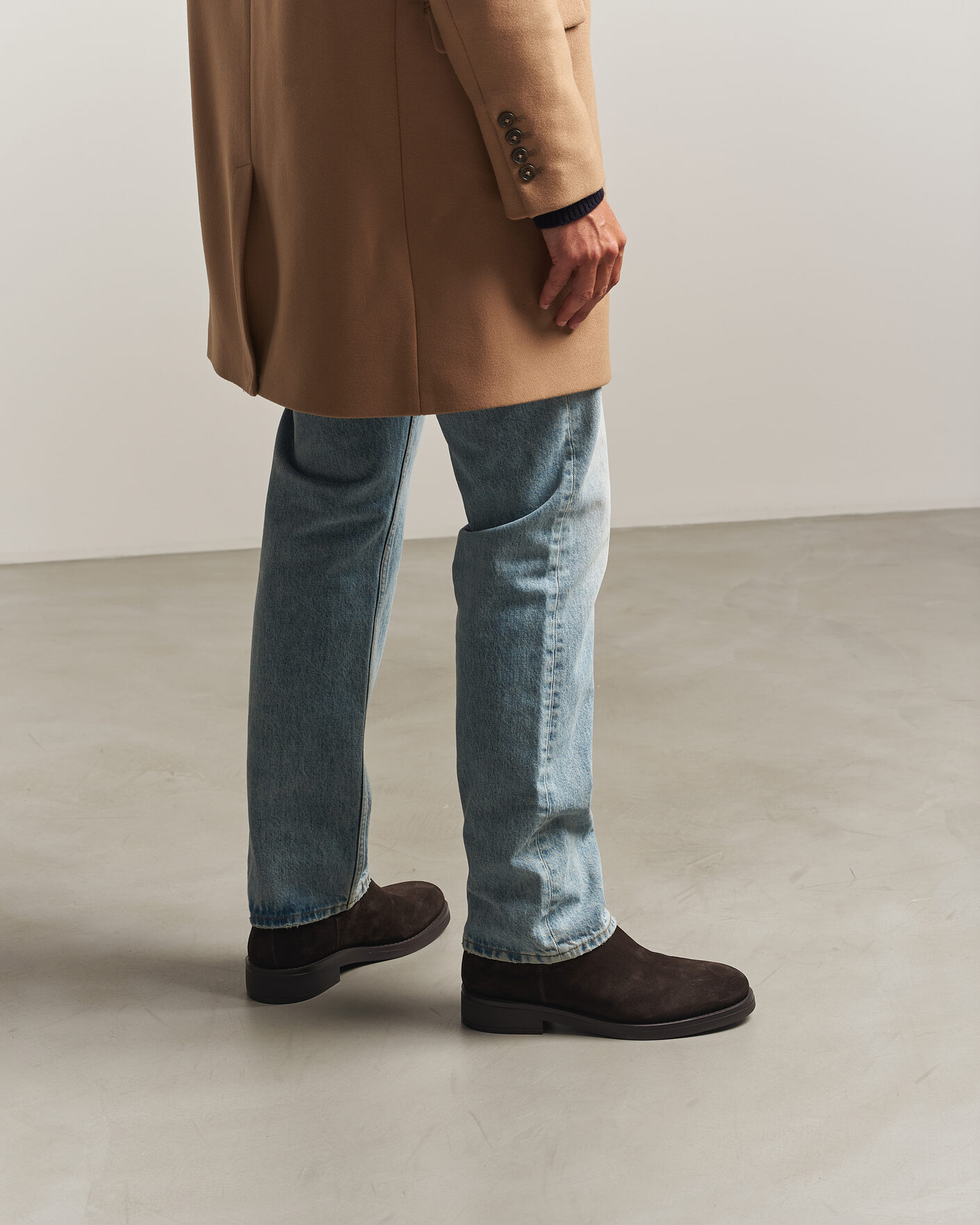 Heren | Laarzen | Gant | Prepdale Suede Chelsea Boot Espresso Brown