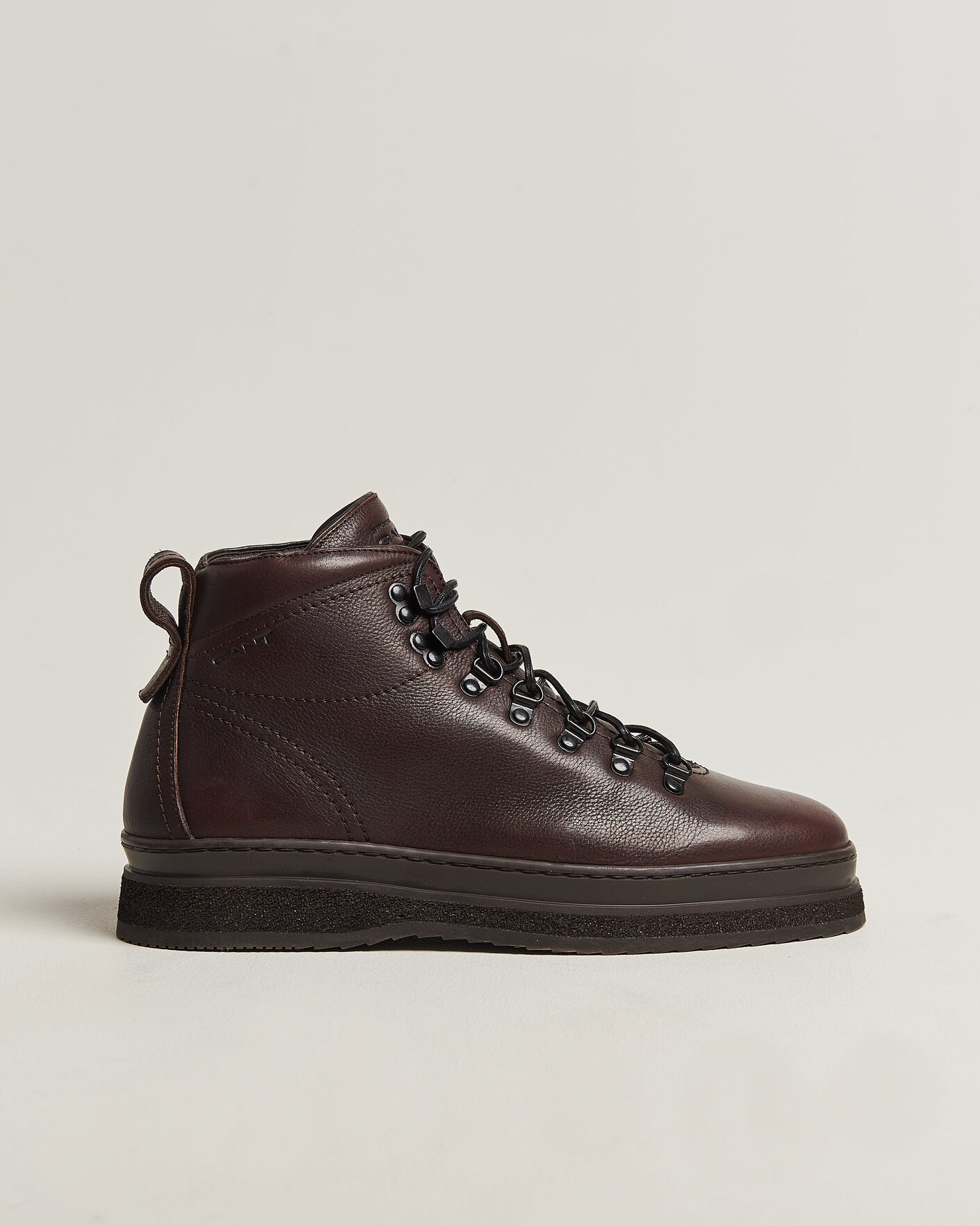 Heren | Laarzen | Gant | Blistown Shearling Leather Boot Dark Brown