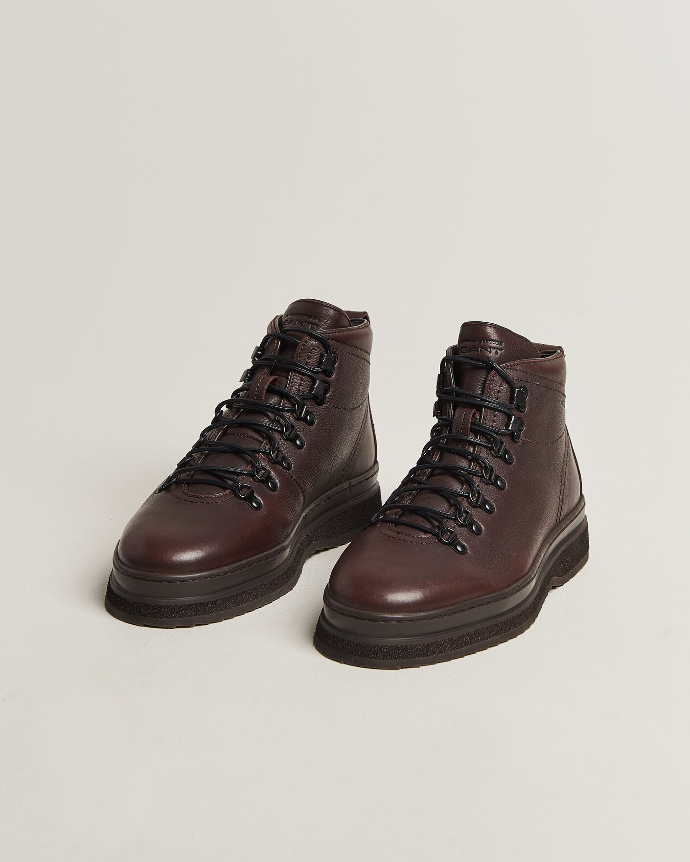 Heren | Laarzen | Gant | Blistown Shearling Leather Boot Dark Brown