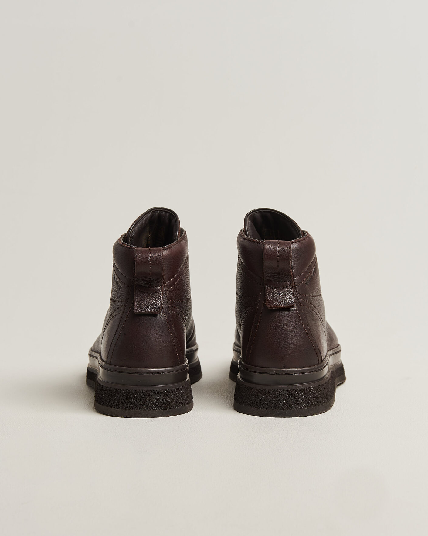 Heren | Laarzen | Gant | Blistown Shearling Leather Boot Dark Brown
