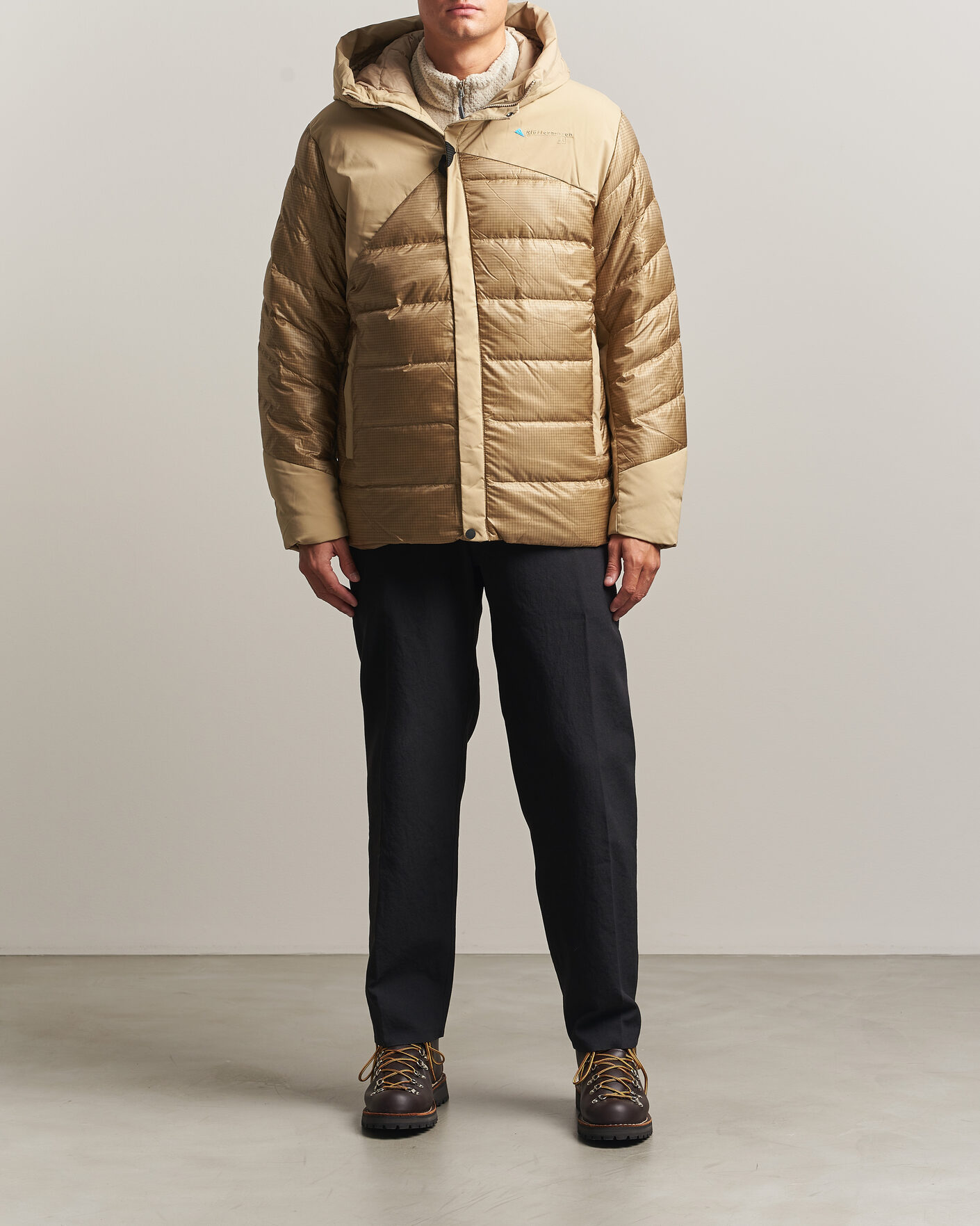 Heren | Jassen | Klättermusen | Rå Hood Jacket Warm Sand