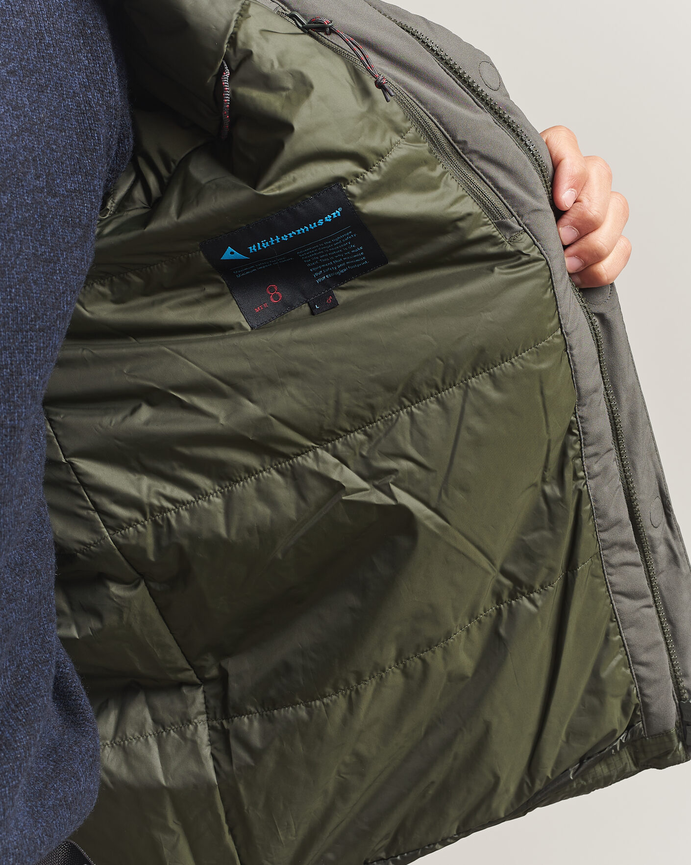Homme | Manteaux Et Vestes | Klättermusen | Rå Hood Jacket Dusky Green