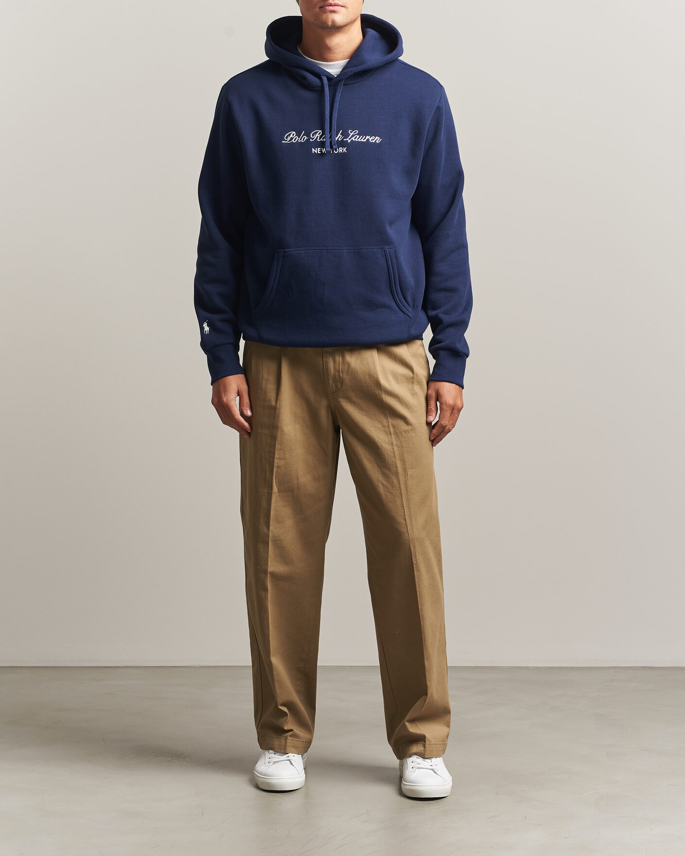 Homme | Pulls Et Tricots | Polo Ralph Lauren | RL NY Hoodie Newport Navy