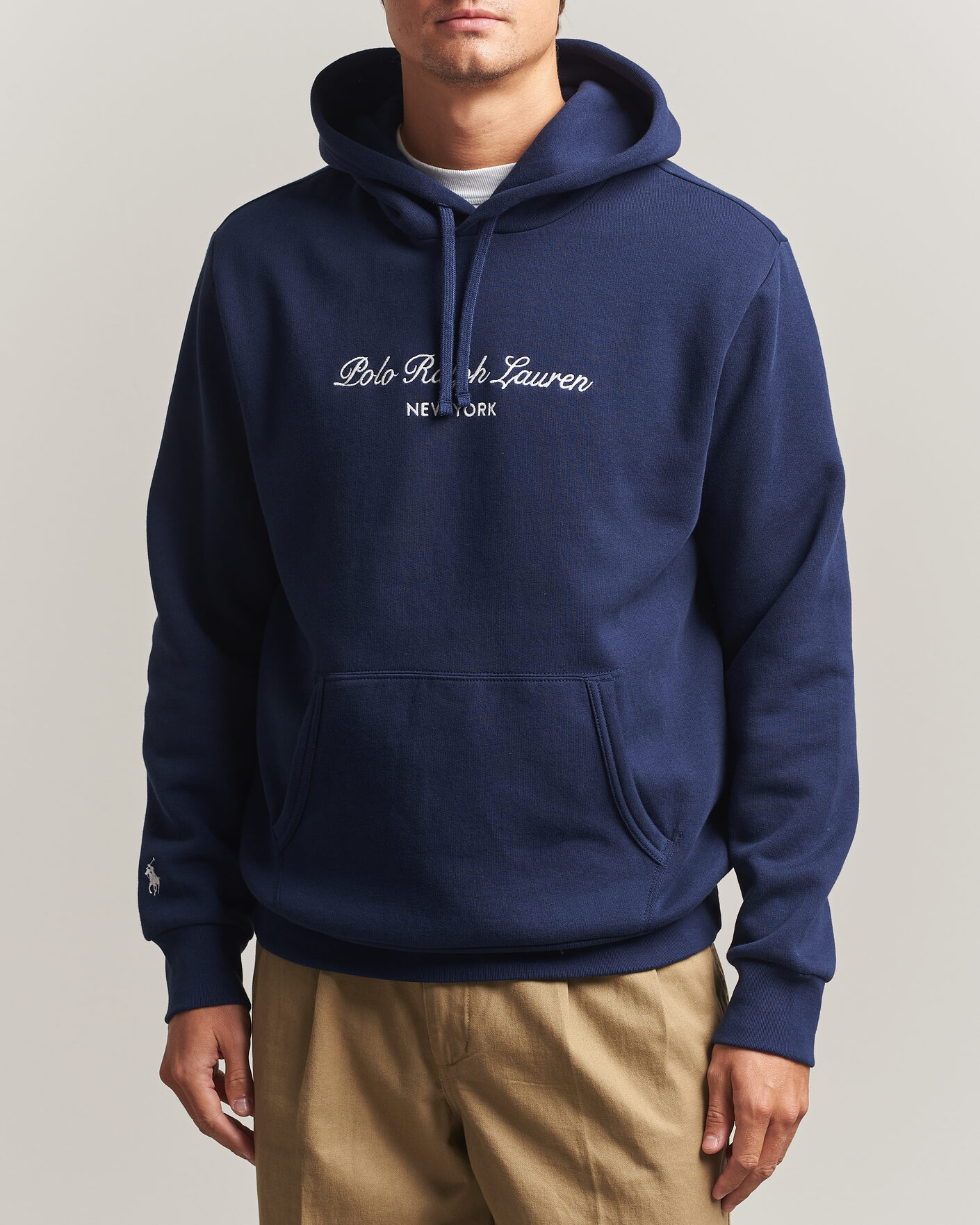 Homme | Pulls Et Tricots | Polo Ralph Lauren | RL NY Hoodie Newport Navy
