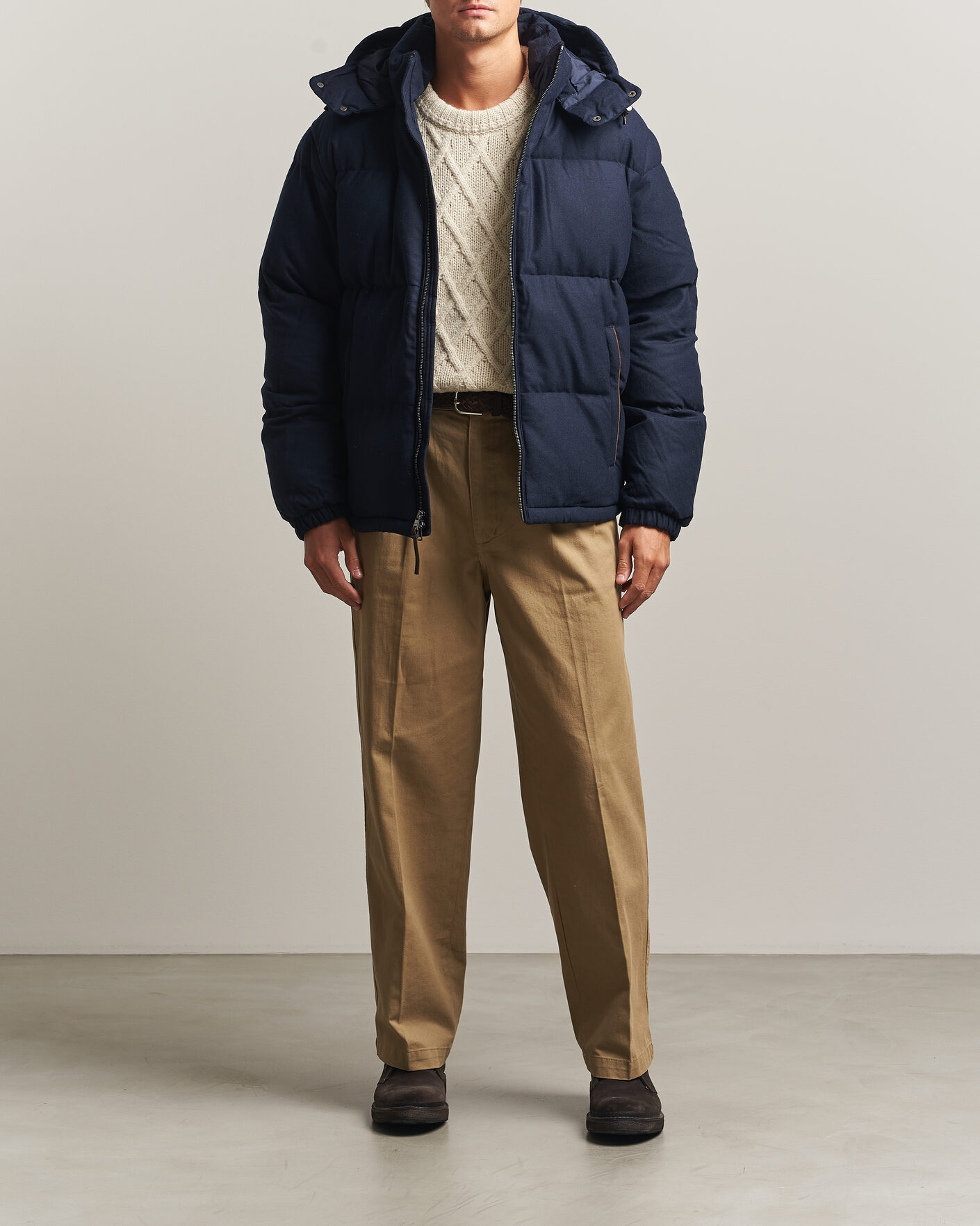 Homme | Manteaux Et Vestes | Polo Ralph Lauren | Woven Puffer Jacket Collection Navy