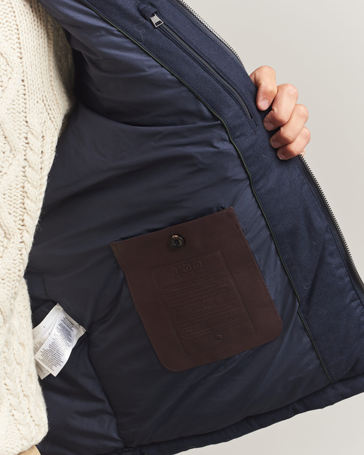 Homme | Manteaux Et Vestes | Polo Ralph Lauren | Woven Puffer Jacket Collection Navy