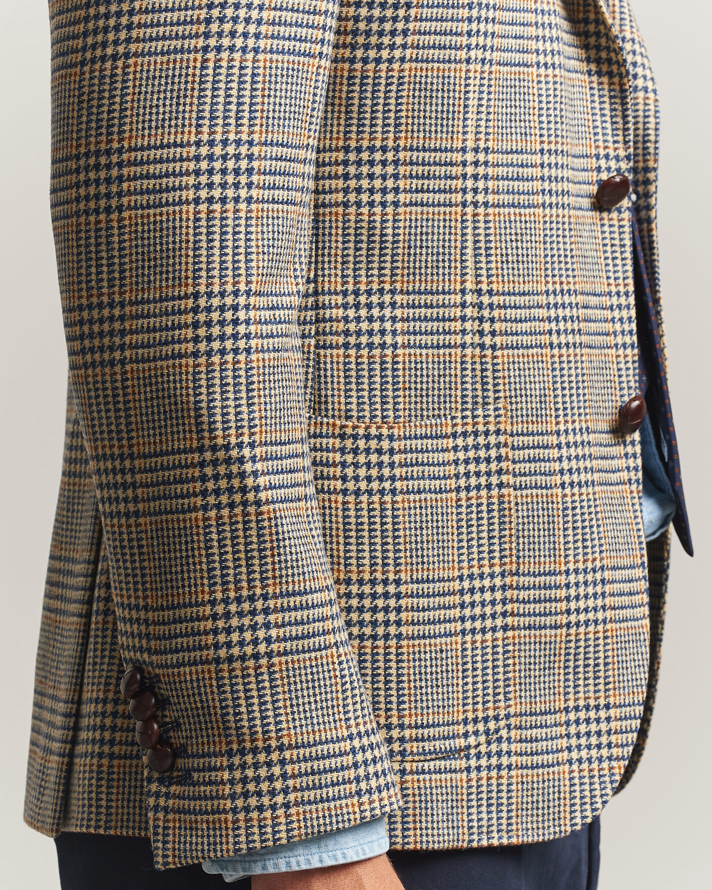 Heren | Blazers | Morris | Merino Cashmere Blazer Blue
