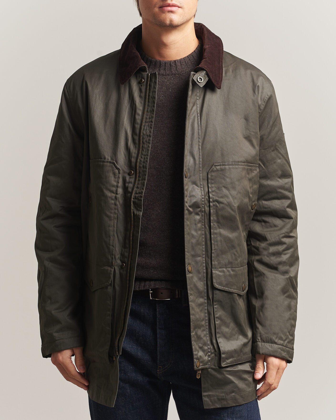Heren | Jassen | Morris | Mac Vax Jacket Olive