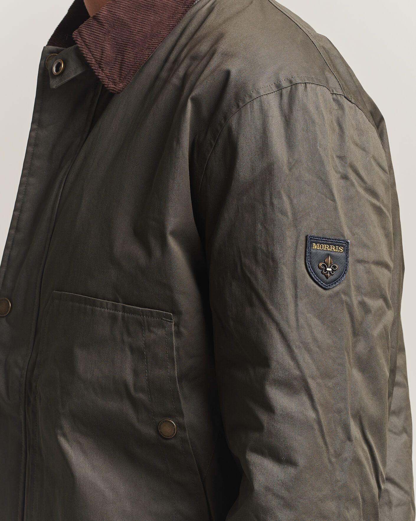 Heren | Jassen | Morris | Mac Vax Jacket Olive