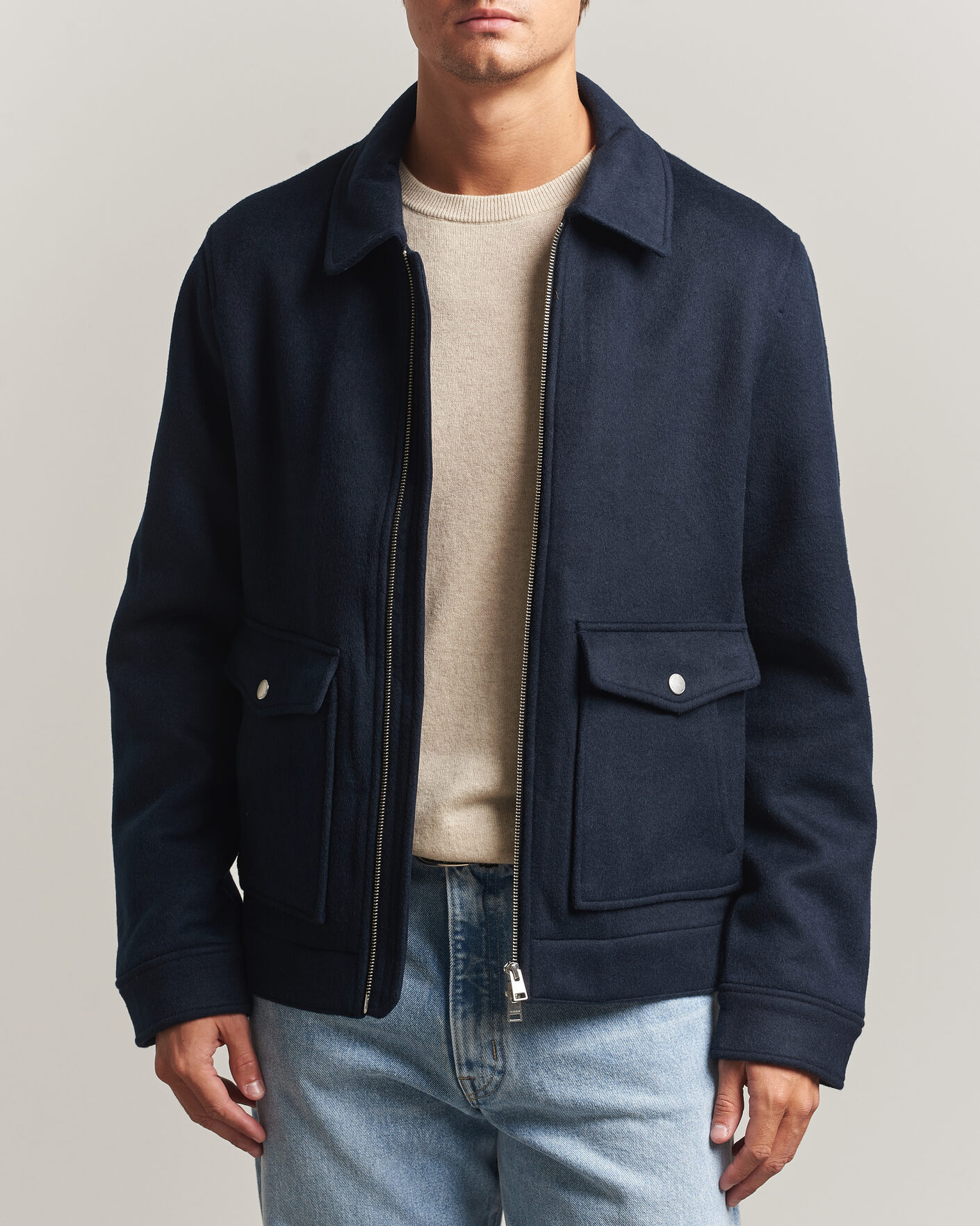 Homme | Manteaux Et Vestes | Morris | Wallace Wool Jacket Blue