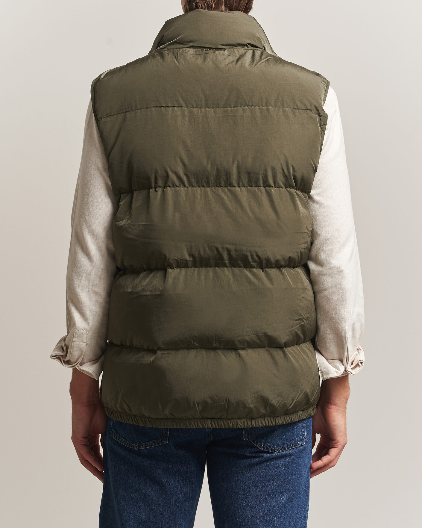 Heren | Gilets | Morris | Lennox Puffer Vest Olive