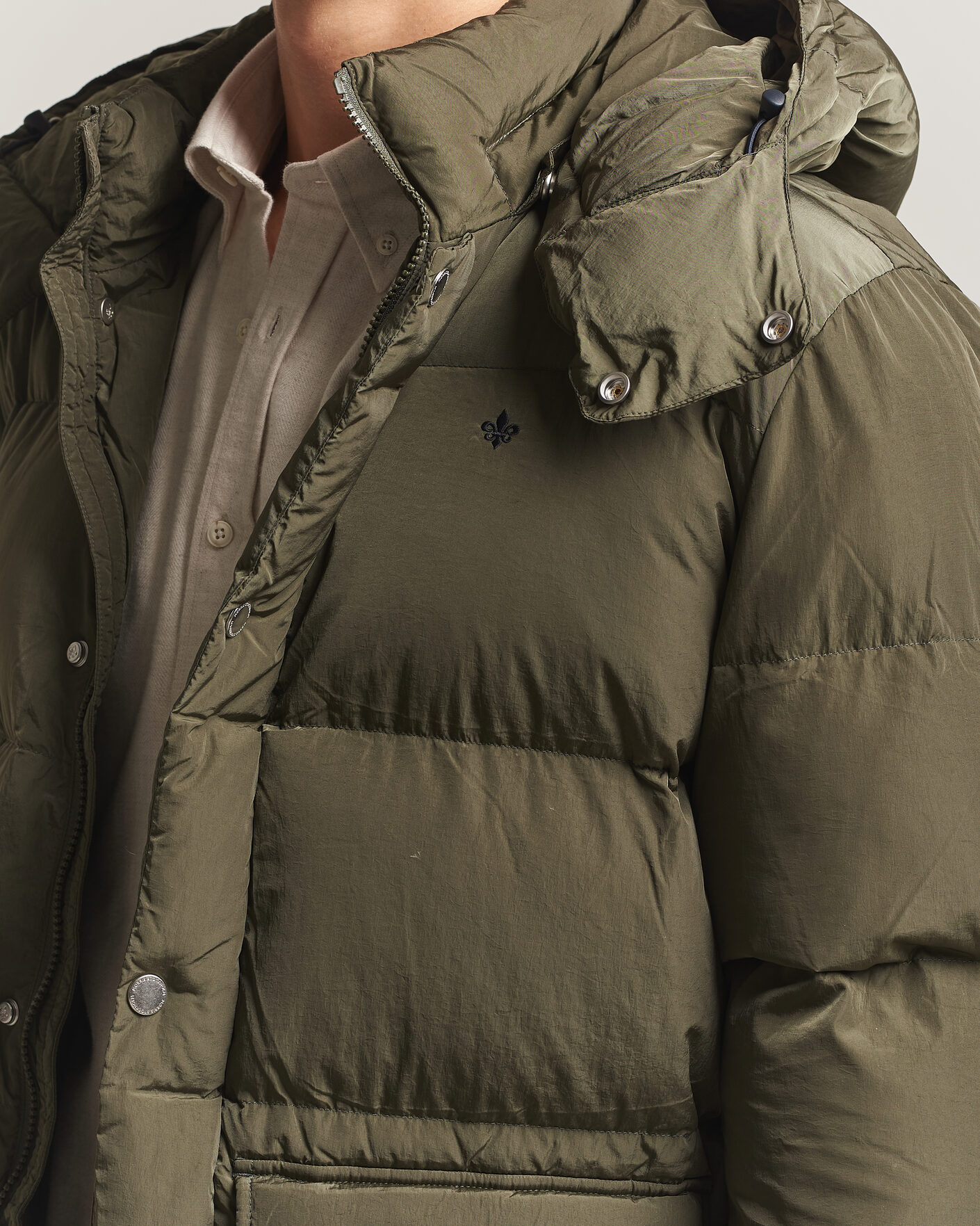Heren | Jassen | Morris | Lennox Puffer Jacket Olive