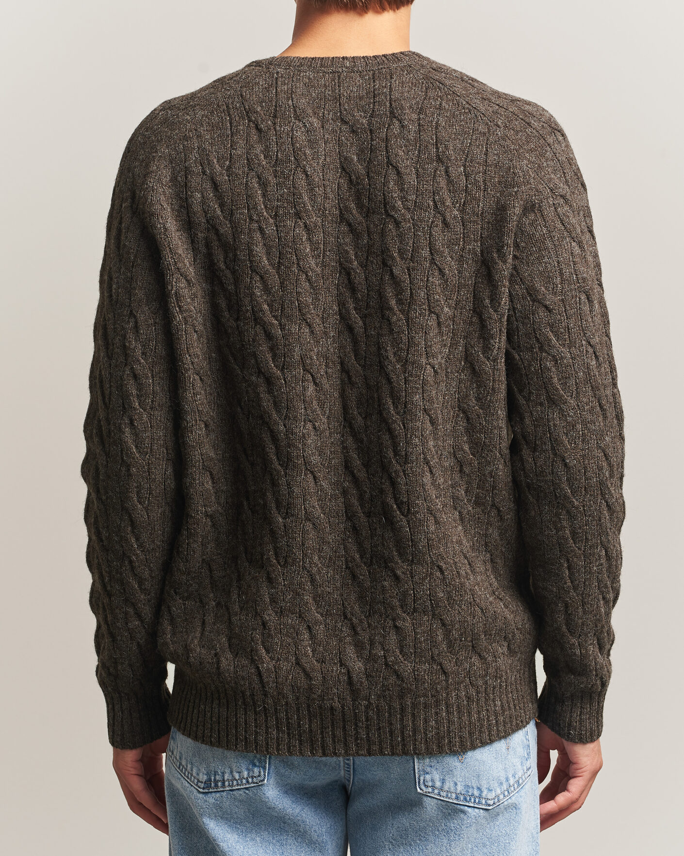 Homme | Pulls Et Tricots | Morris | Archard Cable Sweater Brown