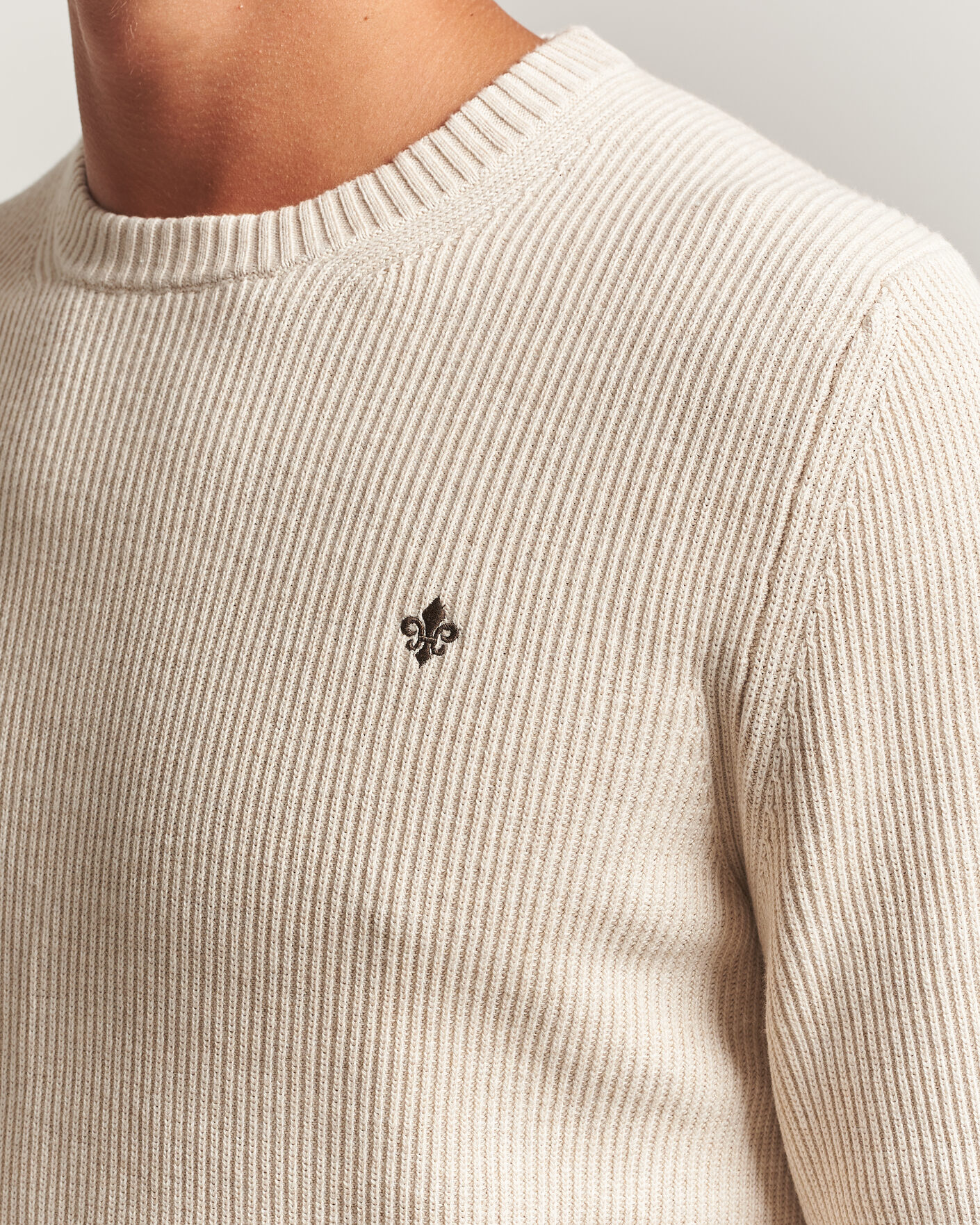 Homme | Pulls Et Tricots | Morris | Colin O-Neck Khaki