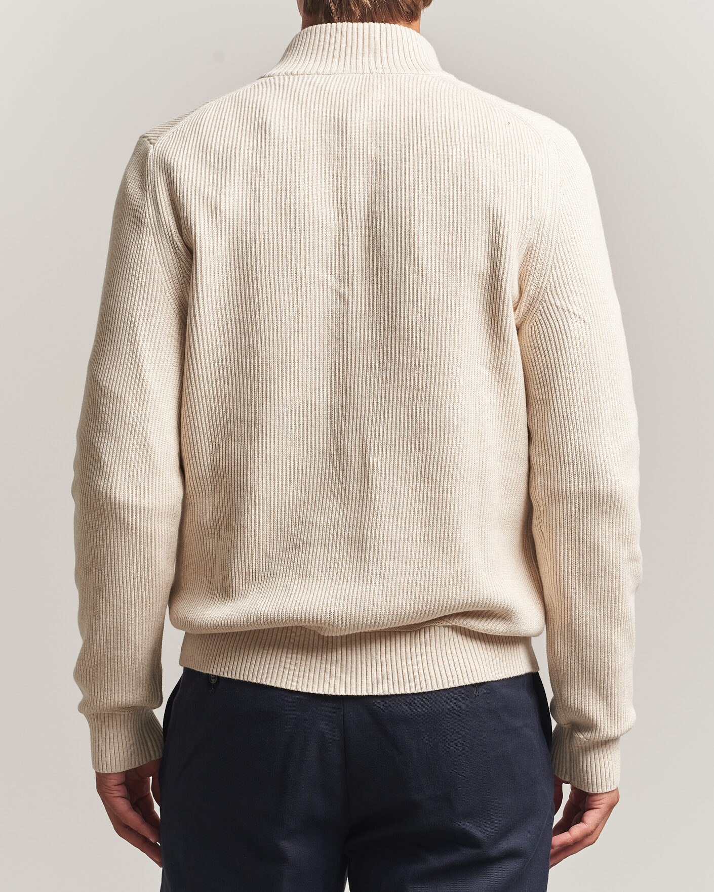 Heren | Truien | Morris | Colin Half Zip Khaki