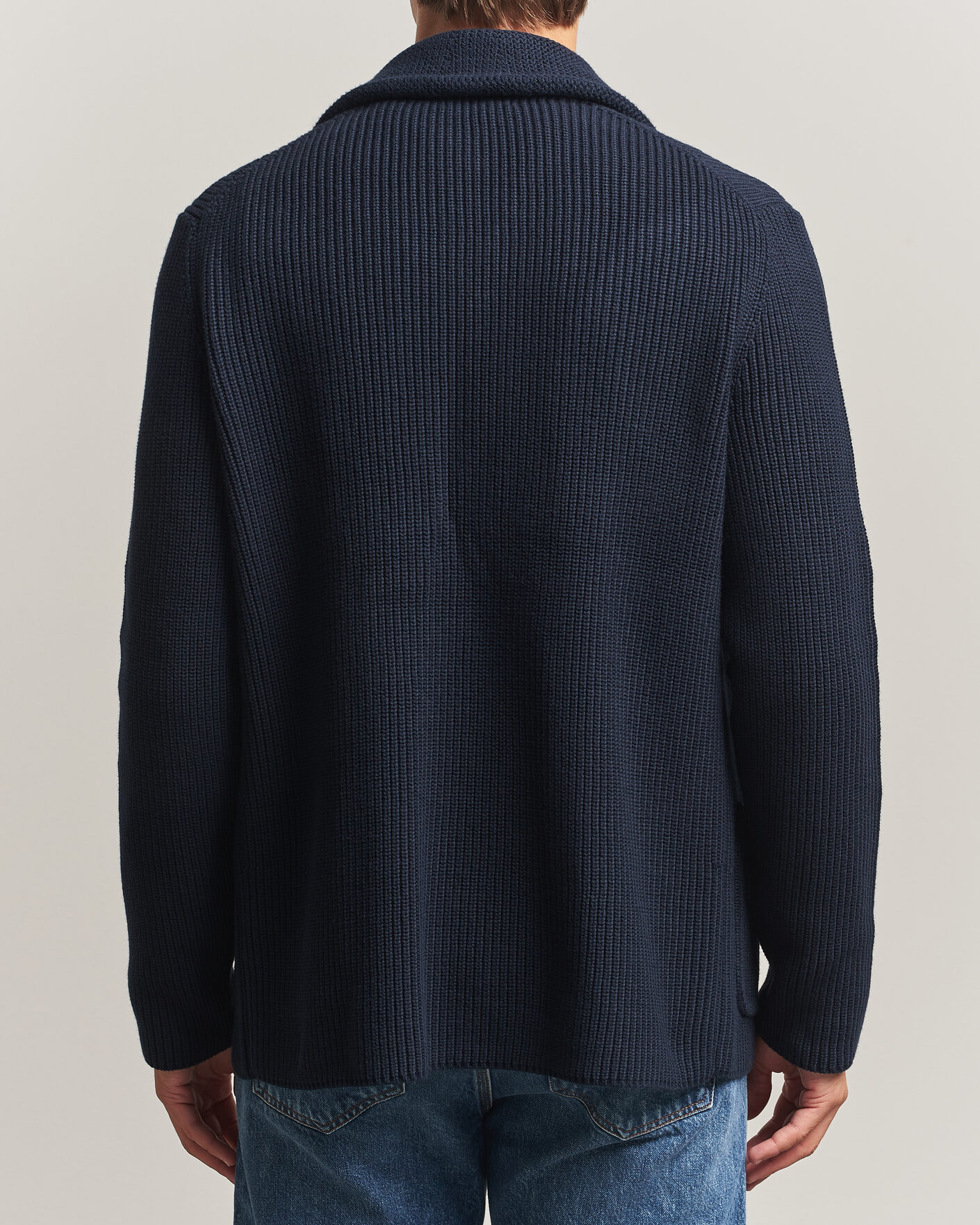 Homme | Pulls Et Tricots | Morris | Brayden DB Shawl Cardigan Navy