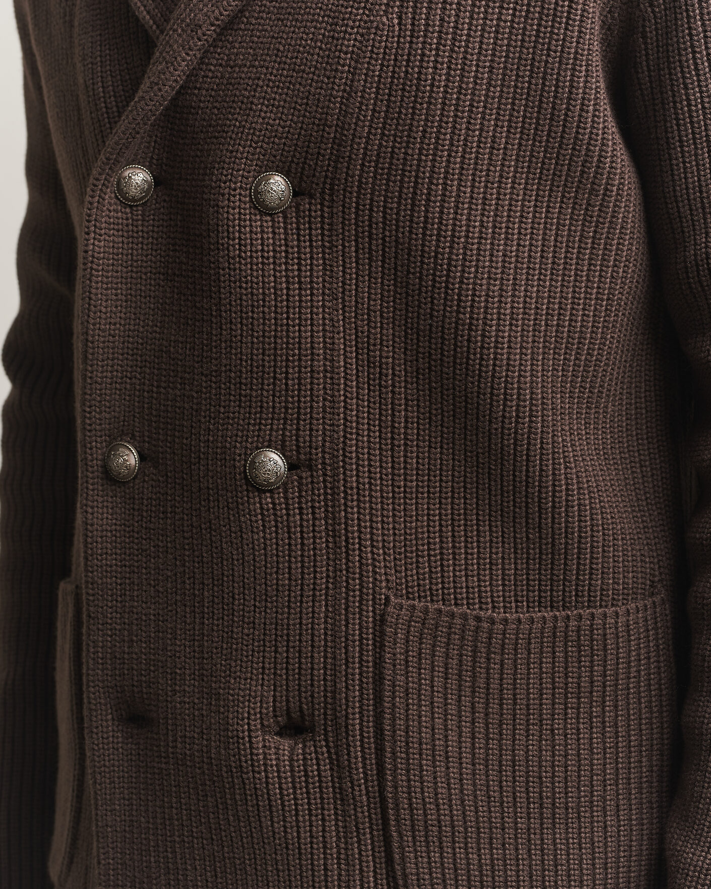 Homme | Pulls Et Tricots | Morris | Brayden DB Shawl Cardigan Brown