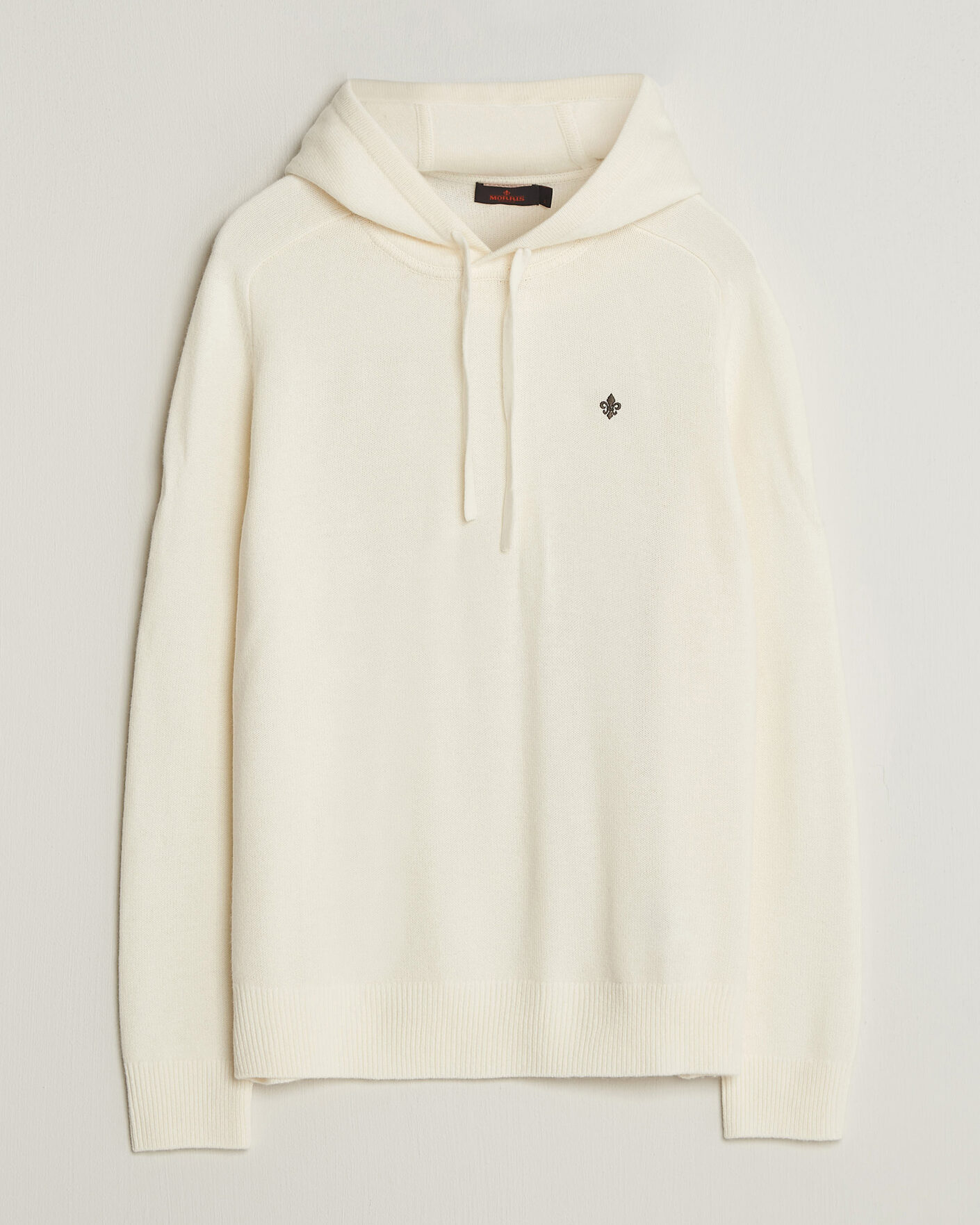 Heren | Truien | Morris | Hertford Lambswool Hoodie Off White
