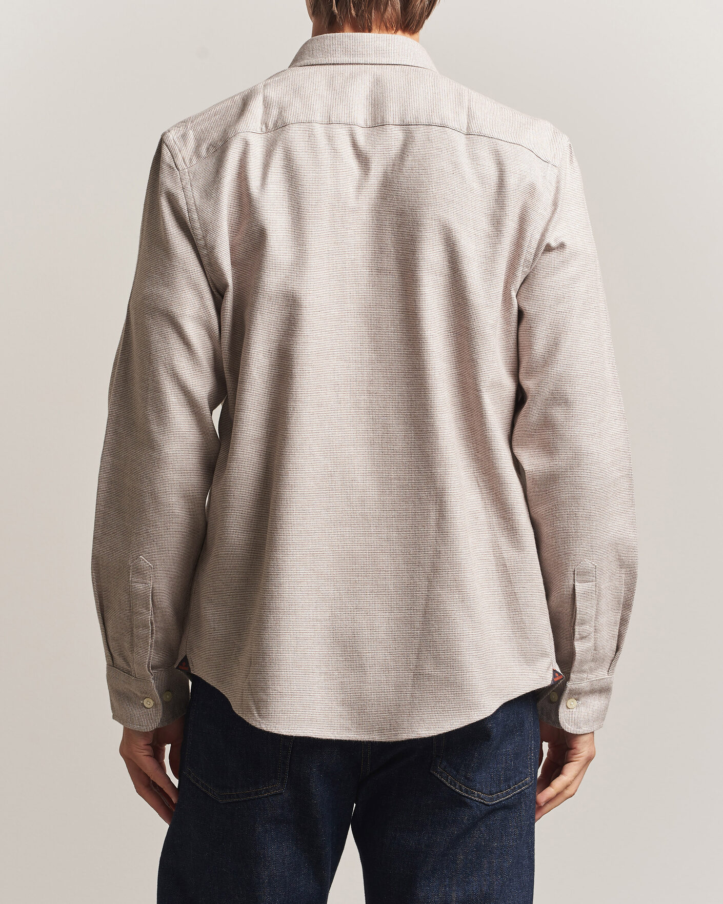 Homme | Chemises | Morris | Flannel Check Shirt Khaki