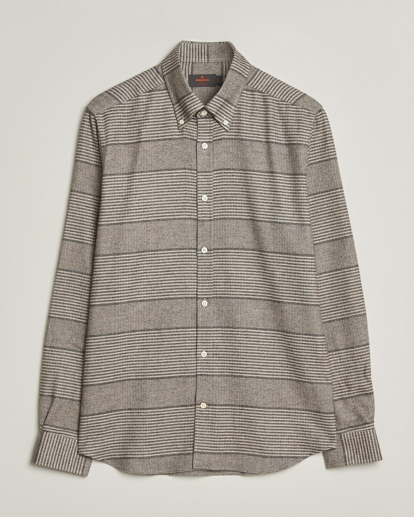 Homme | Chemises | Morris | Soft Lama Check Shirt Camel