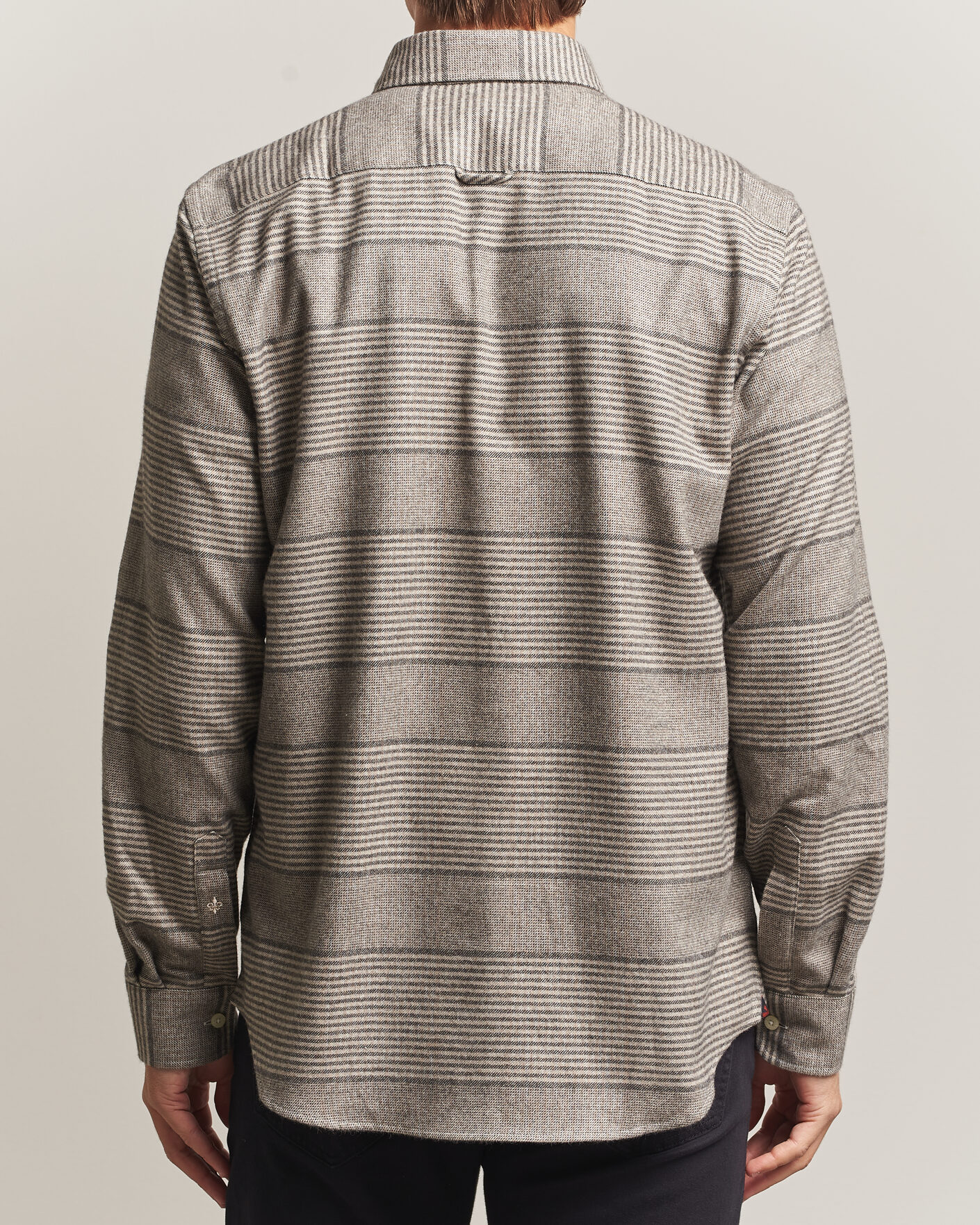 Homme | Chemises | Morris | Soft Lama Check Shirt Camel