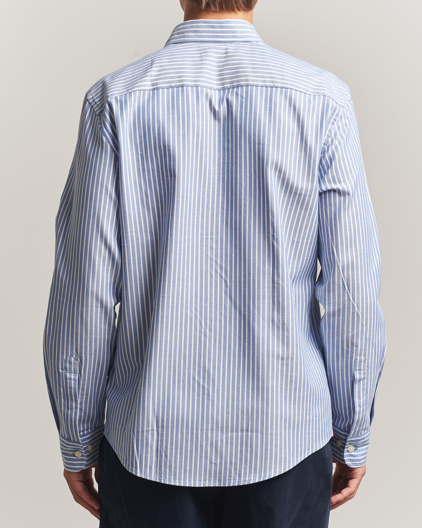 Homme | Chemises | Morris | Fine Oxford Shirt Blue
