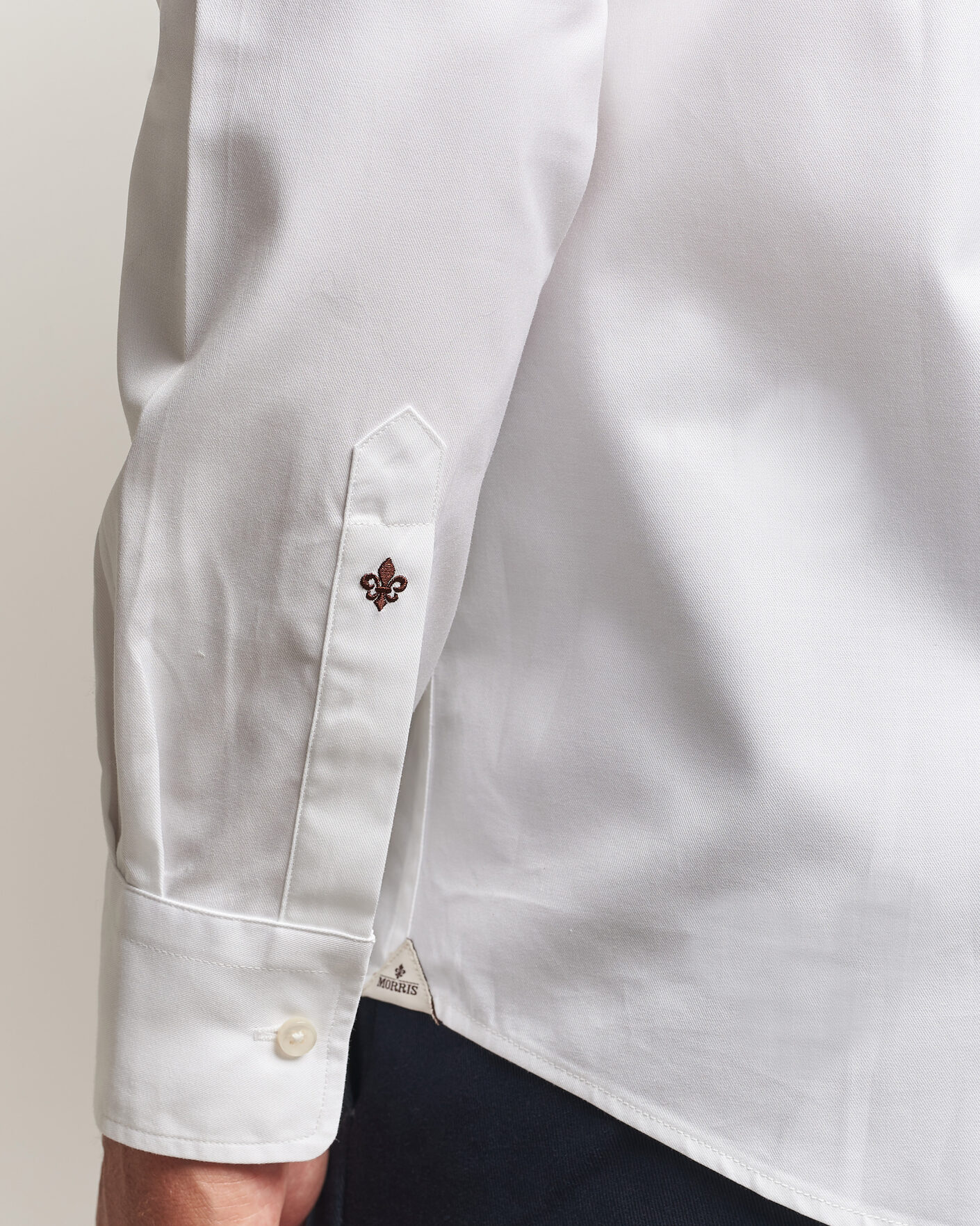 Homme | Chemises | Morris | Twill Shirt White