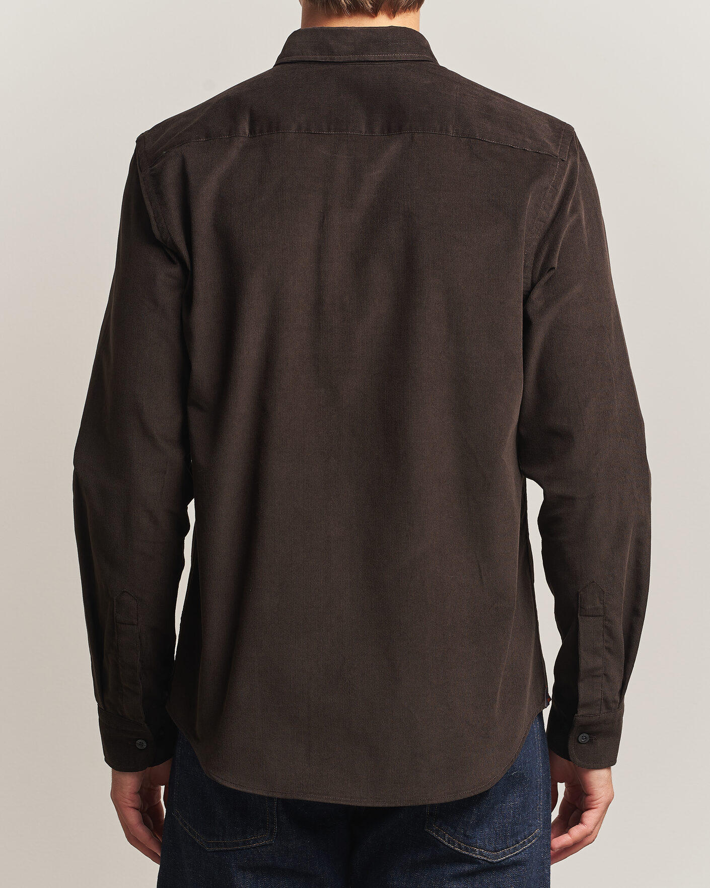 Homme | Chemises | Morris | Douglas Cord Shirt Brown