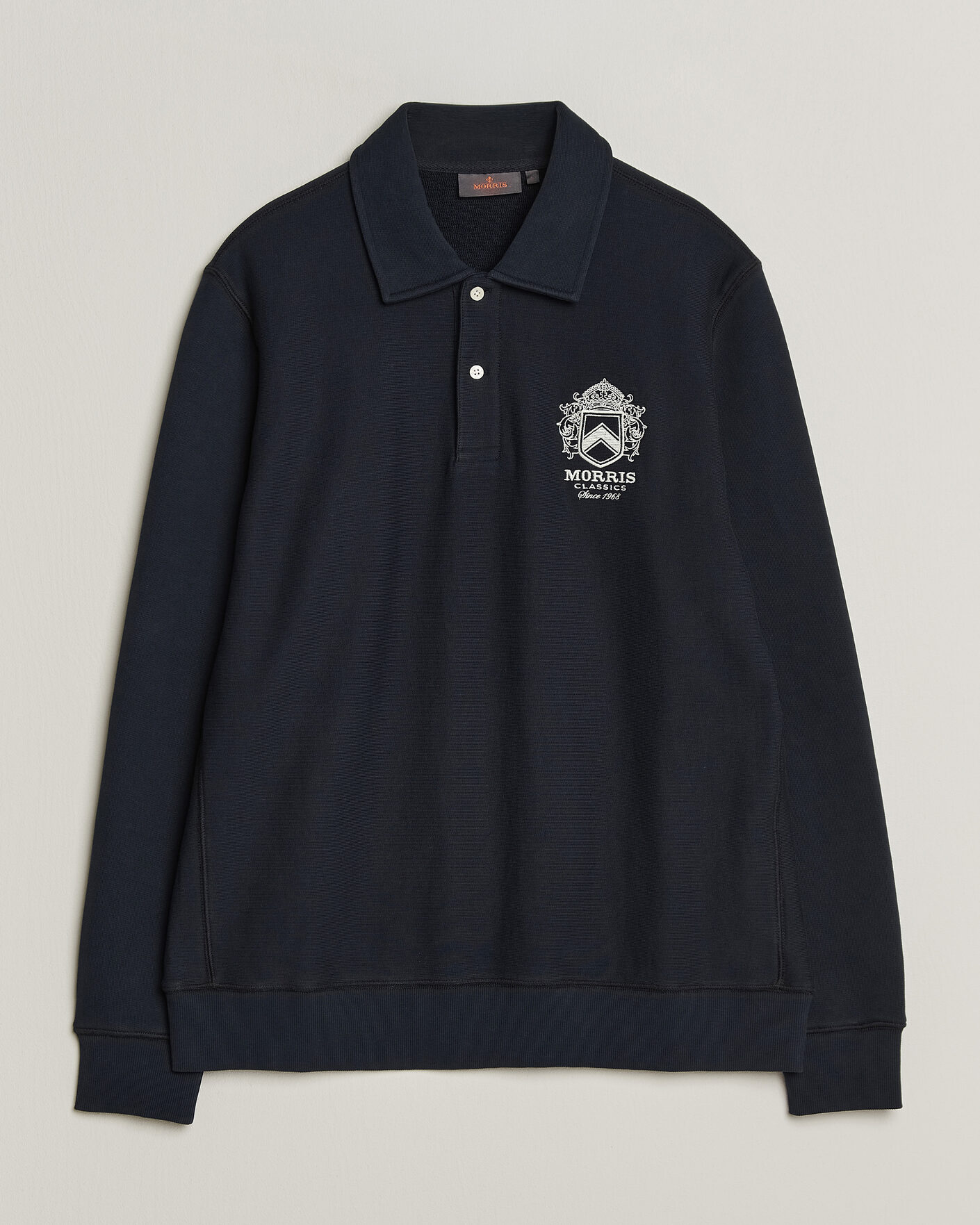 Heren | Truien | Morris | Winston Polo Sweatshirt Old Blue