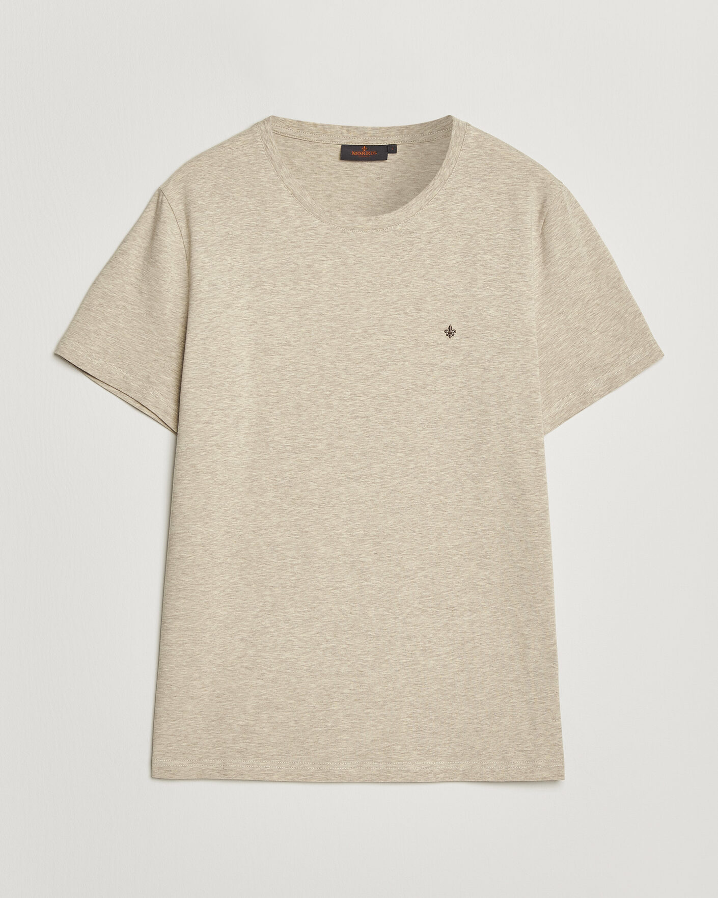 Heren | T-shirts | Morris | James Crew Neck T-Shirt Khaki