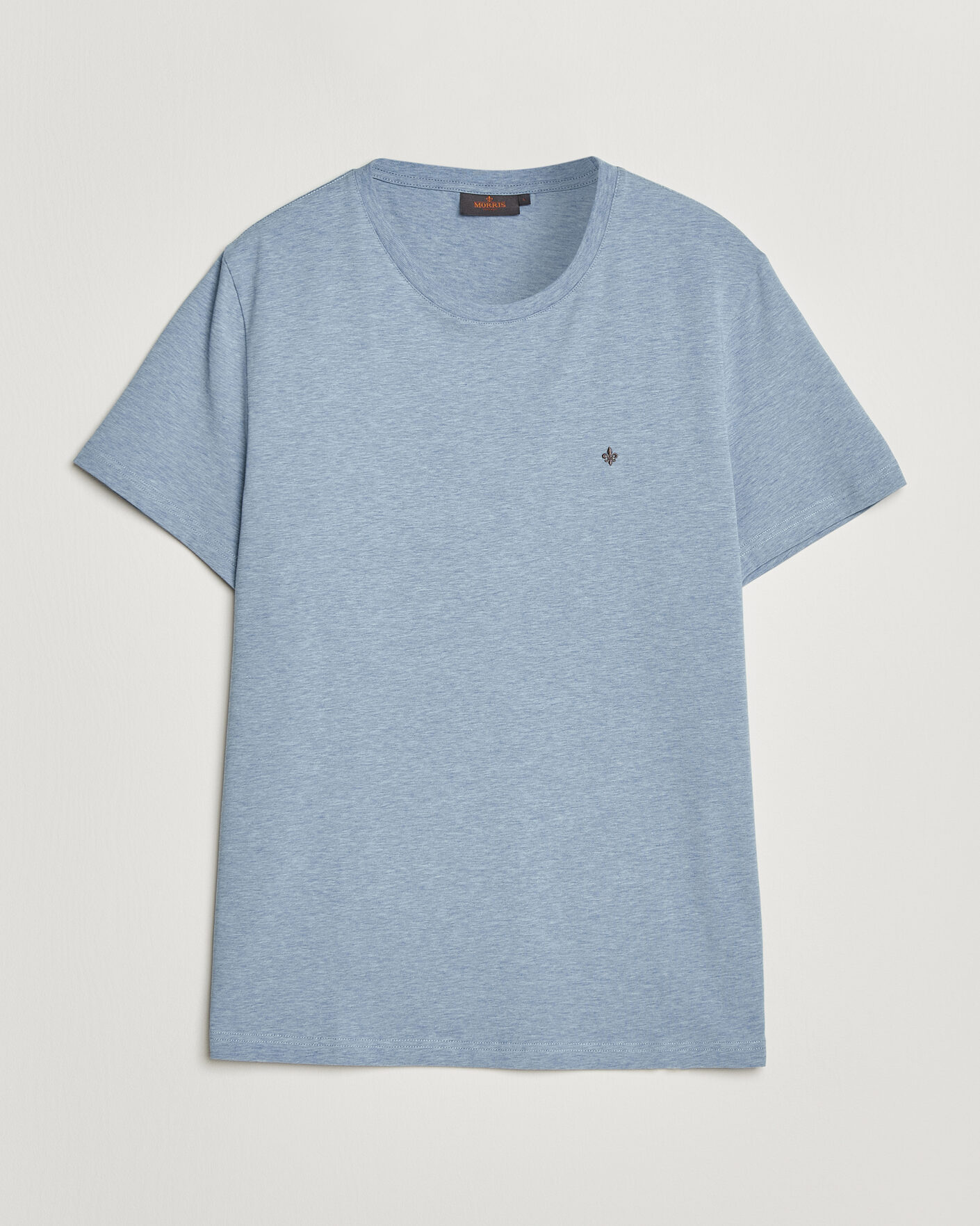 Homme | T-shirts | Morris | James Crew Neck T-Shirt Blue