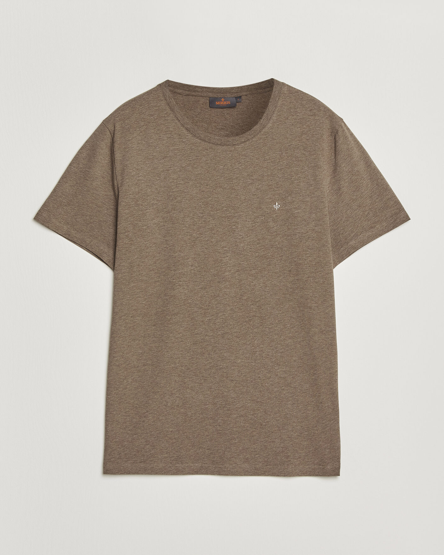 Homme | T-shirts | Morris | James Crew Neck T-Shirt Brown