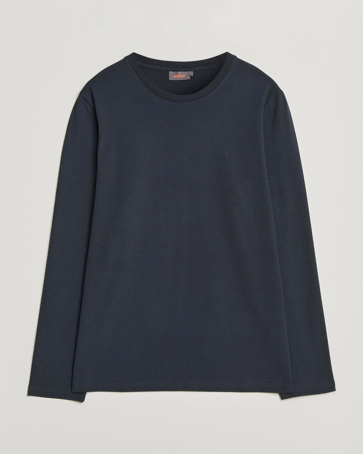 Heren | T-shirts | Morris | James Long Sleeve T-Shirt Old Blue