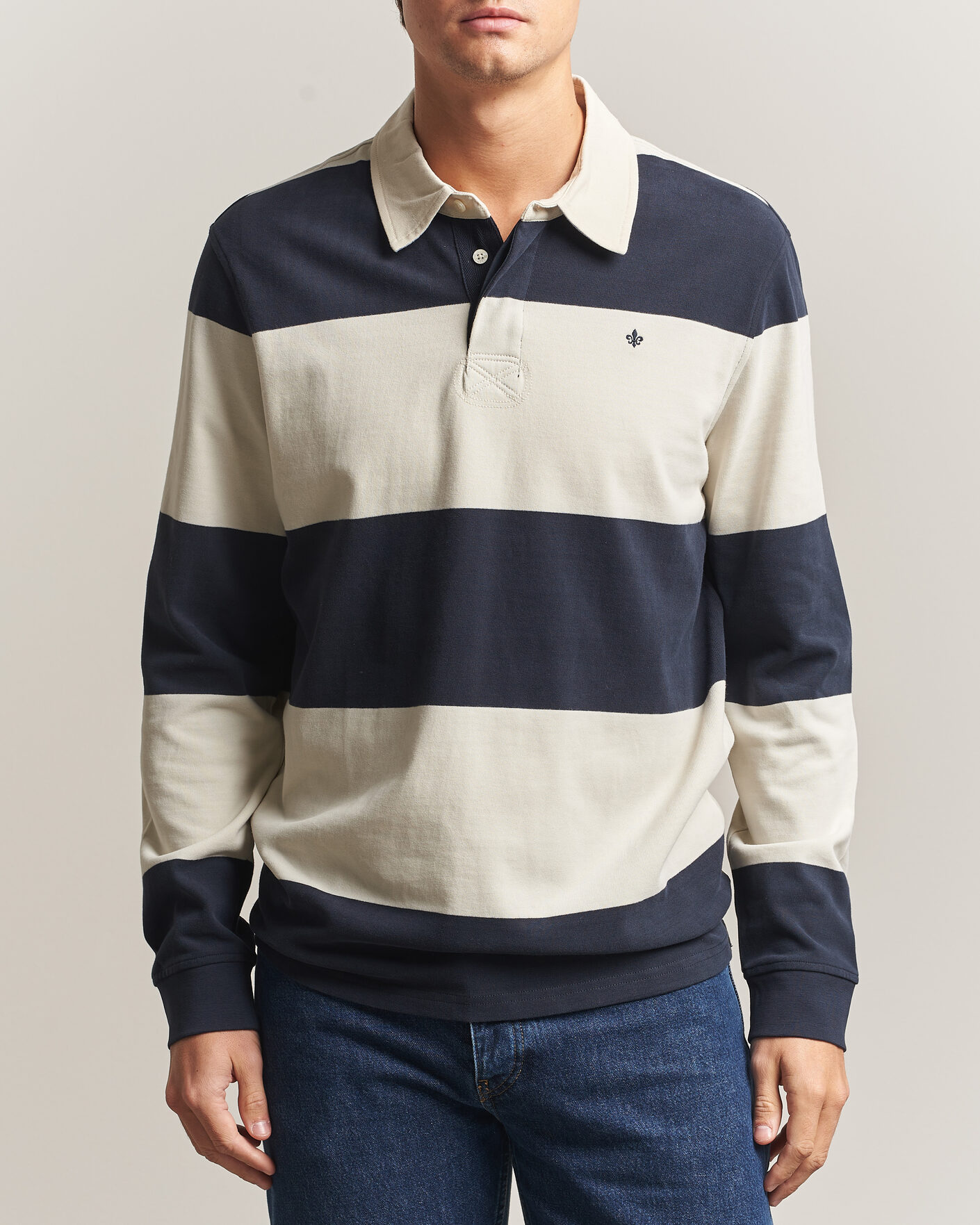 Heren | Truien | Morris | Graham Rugger Navy