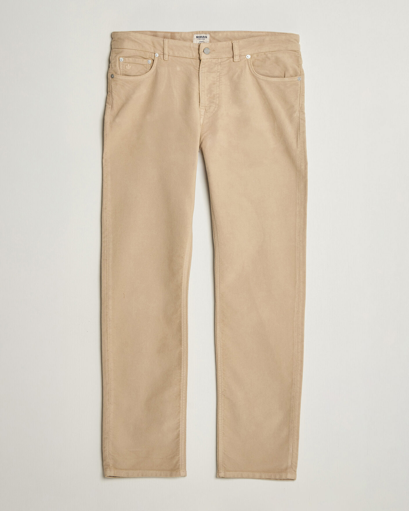 Homme | Pantalons | Morris | James Winter Twill 5-Pocket Pants Khaki