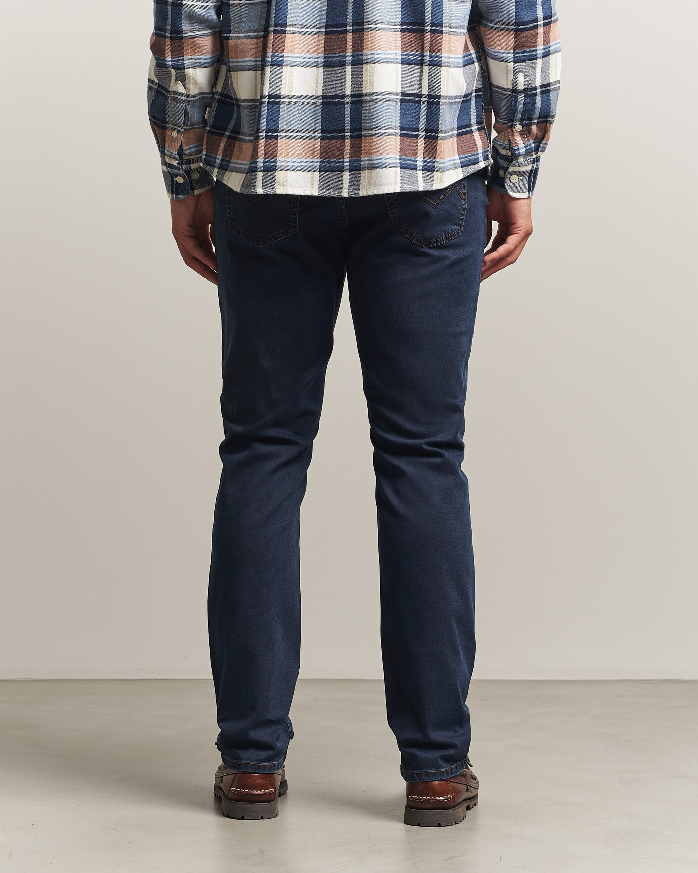 Heren | Jeans | Morris | Steve Satin Jeans Rinse Wash