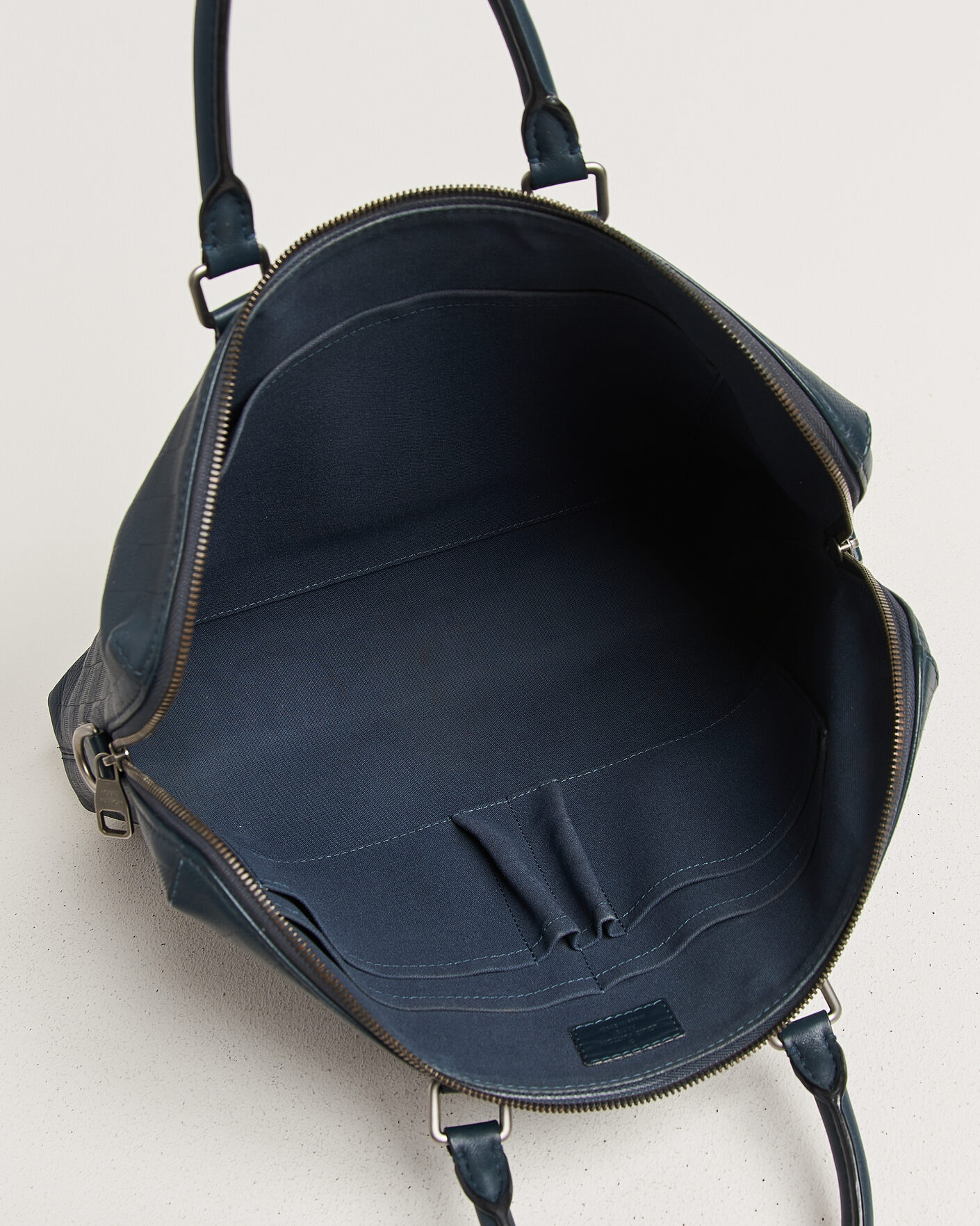 Heren | Pre-Owned & Vintage Bags | Louis Vuitton Pre-Owned | Porte Documents Bag Damier Infini Onyx
