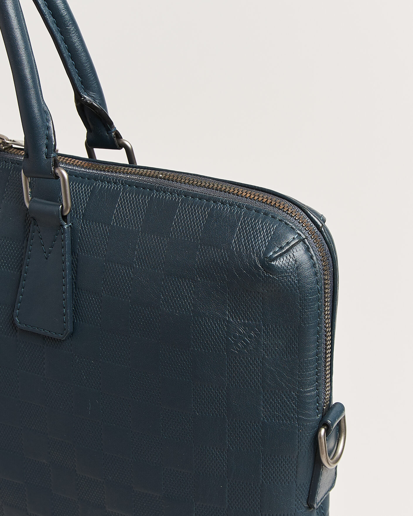 Heren | Pre-Owned & Vintage Bags | Louis Vuitton Pre-Owned | Porte Documents Bag Damier Infini Onyx