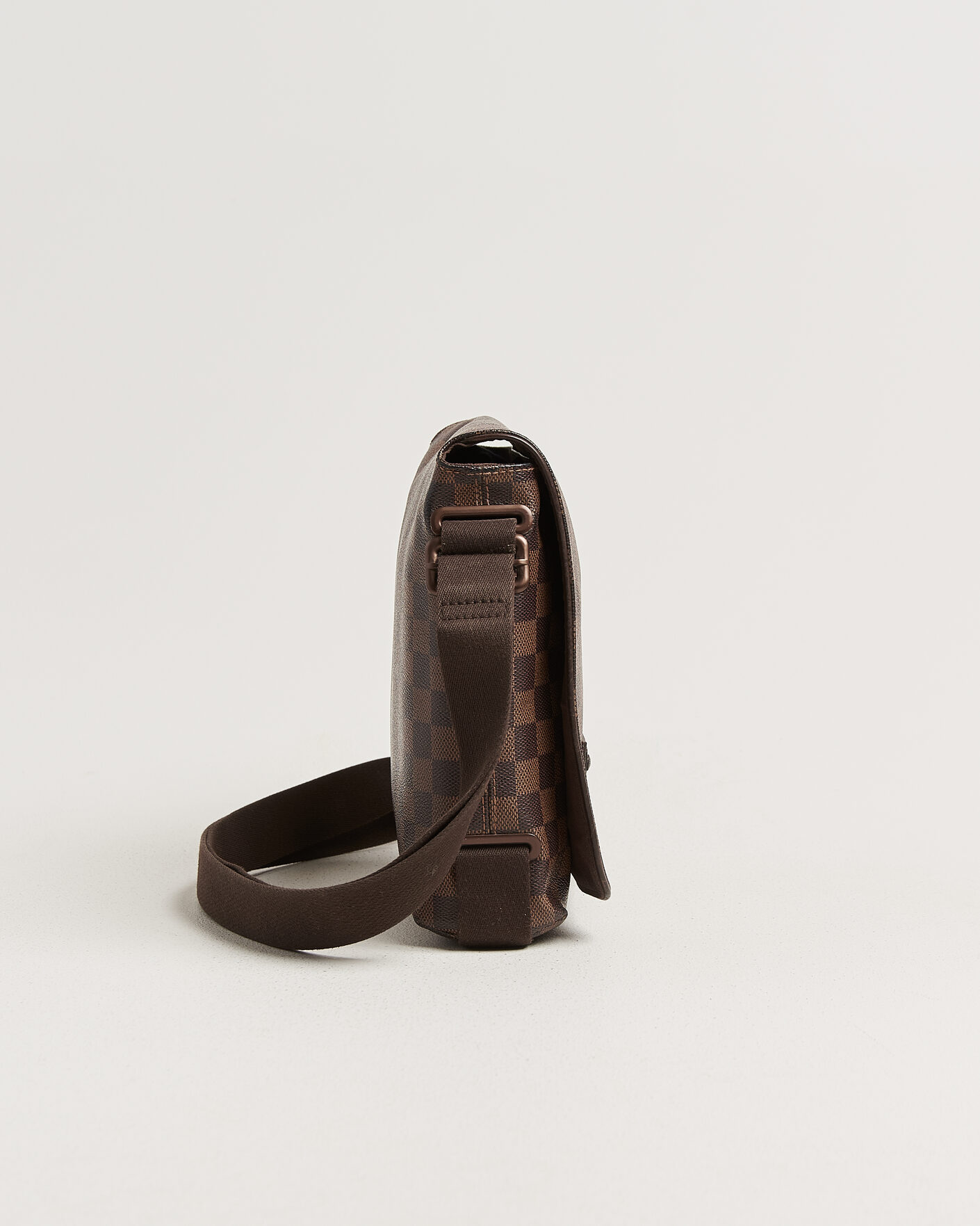 Homme | Pre-Owned & Vintage Bags | Louis Vuitton Pre-Owned | Crossbody Shoulder Bag Damier Ebene