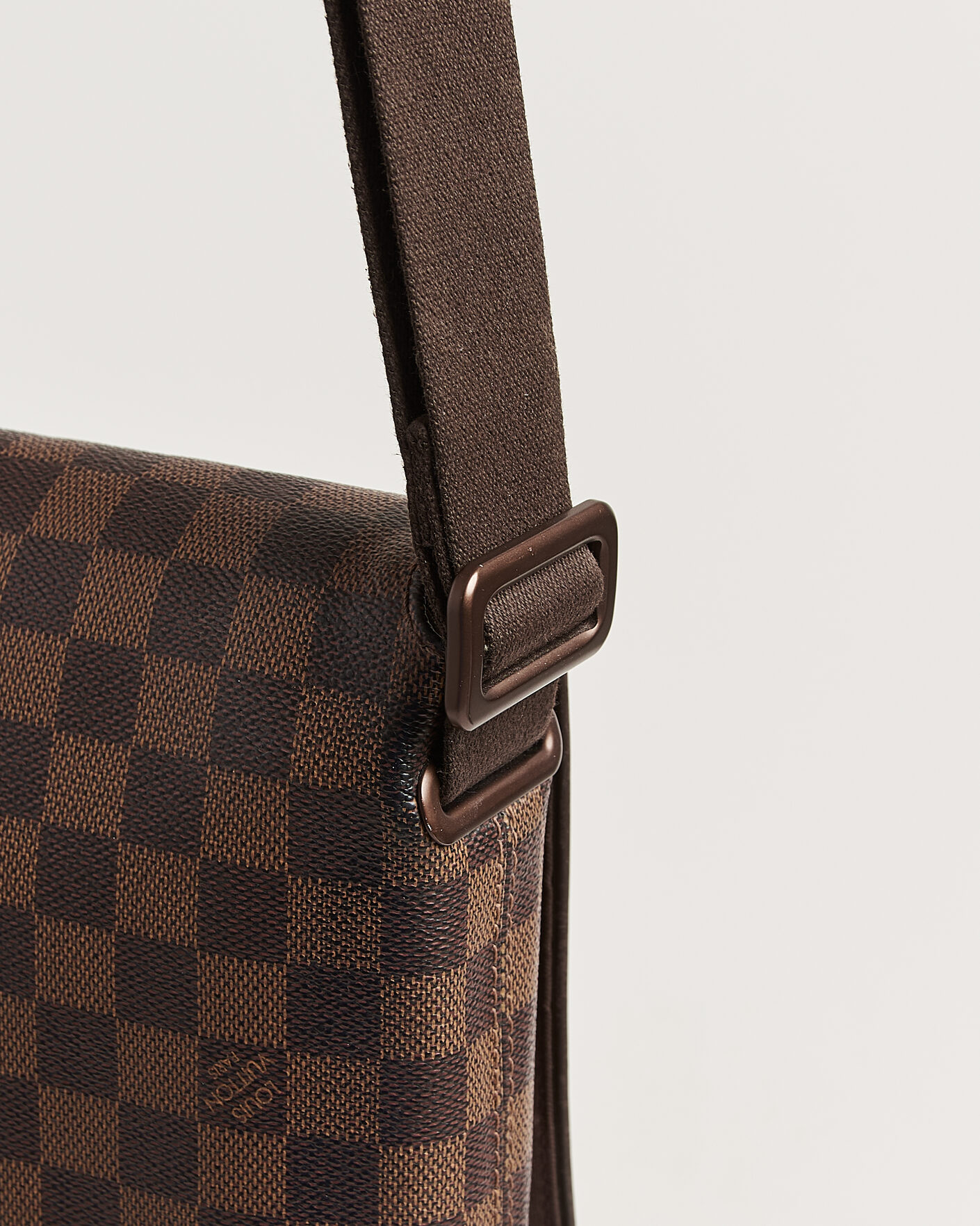 Homme | Pre-Owned & Vintage Bags | Louis Vuitton Pre-Owned | Crossbody Shoulder Bag Damier Ebene