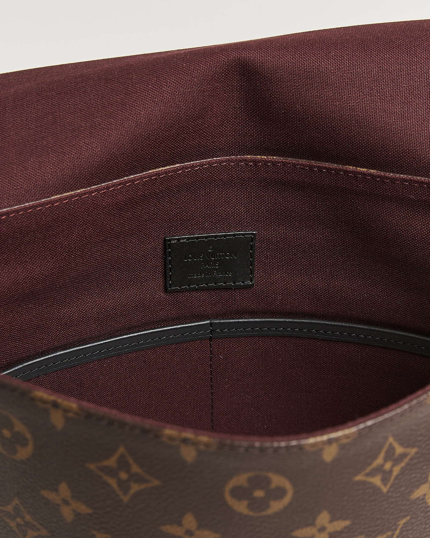 Heren | Pre-Owned & Vintage Bags | Louis Vuitton Pre-Owned | Messenger Bag Monogram Macassar