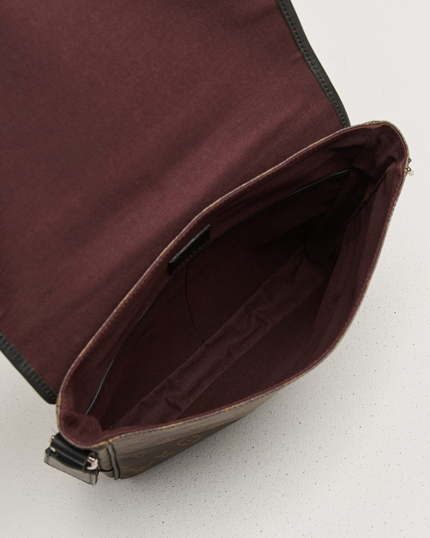 Heren | Pre-Owned & Vintage Bags | Louis Vuitton Pre-Owned | Messenger Bag Monogram Macassar