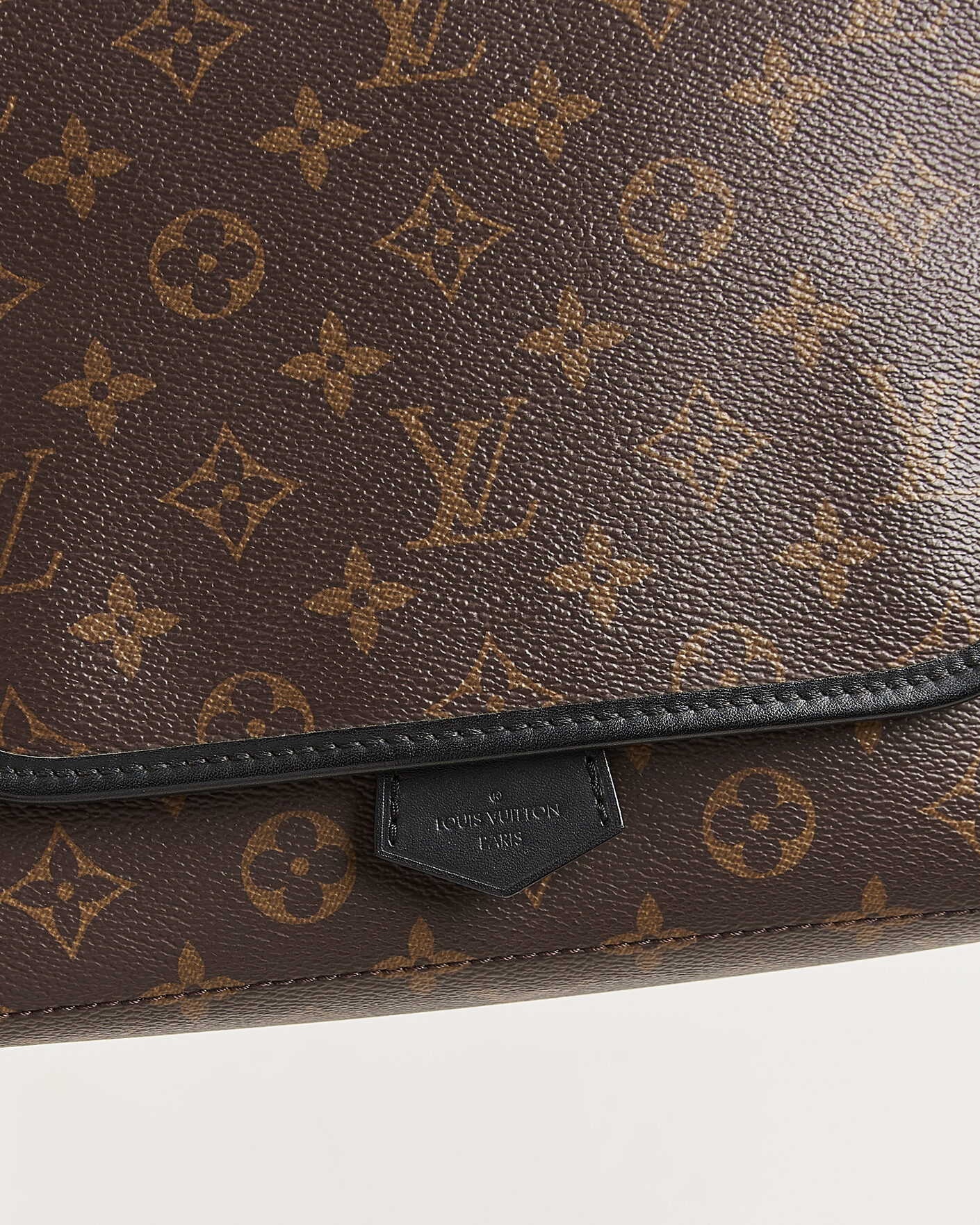 Heren | Pre-Owned & Vintage Bags | Louis Vuitton Pre-Owned | Messenger Bag Monogram Macassar
