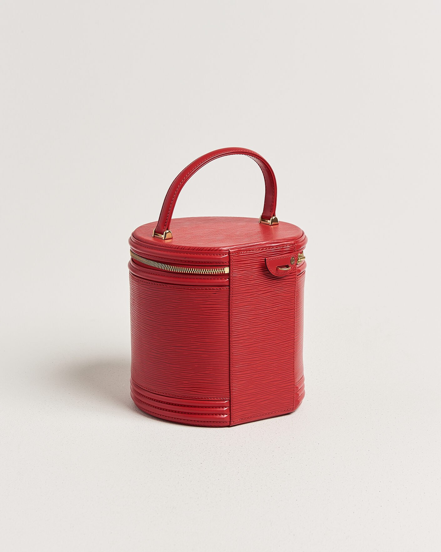 Homme | Pre-Owned & Vintage Bags | Louis Vuitton Pre-Owned | Cannes Vanity Case Epi Leather Red