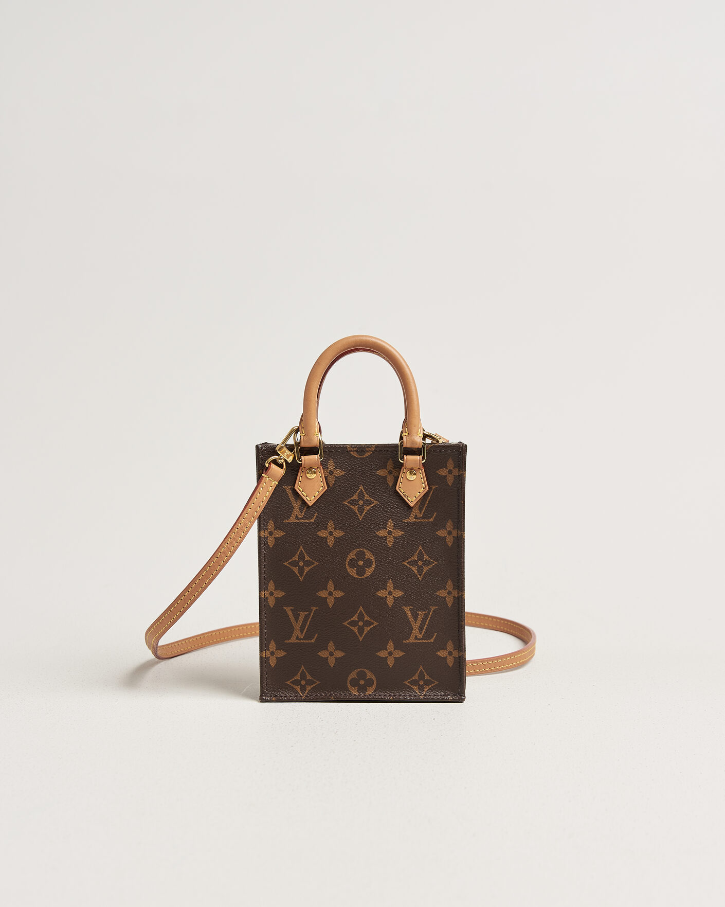 Homme | Pre-Owned & Vintage Bags | Louis Vuitton Pre-Owned | Sac Plat Petit Bandouliére Monogram