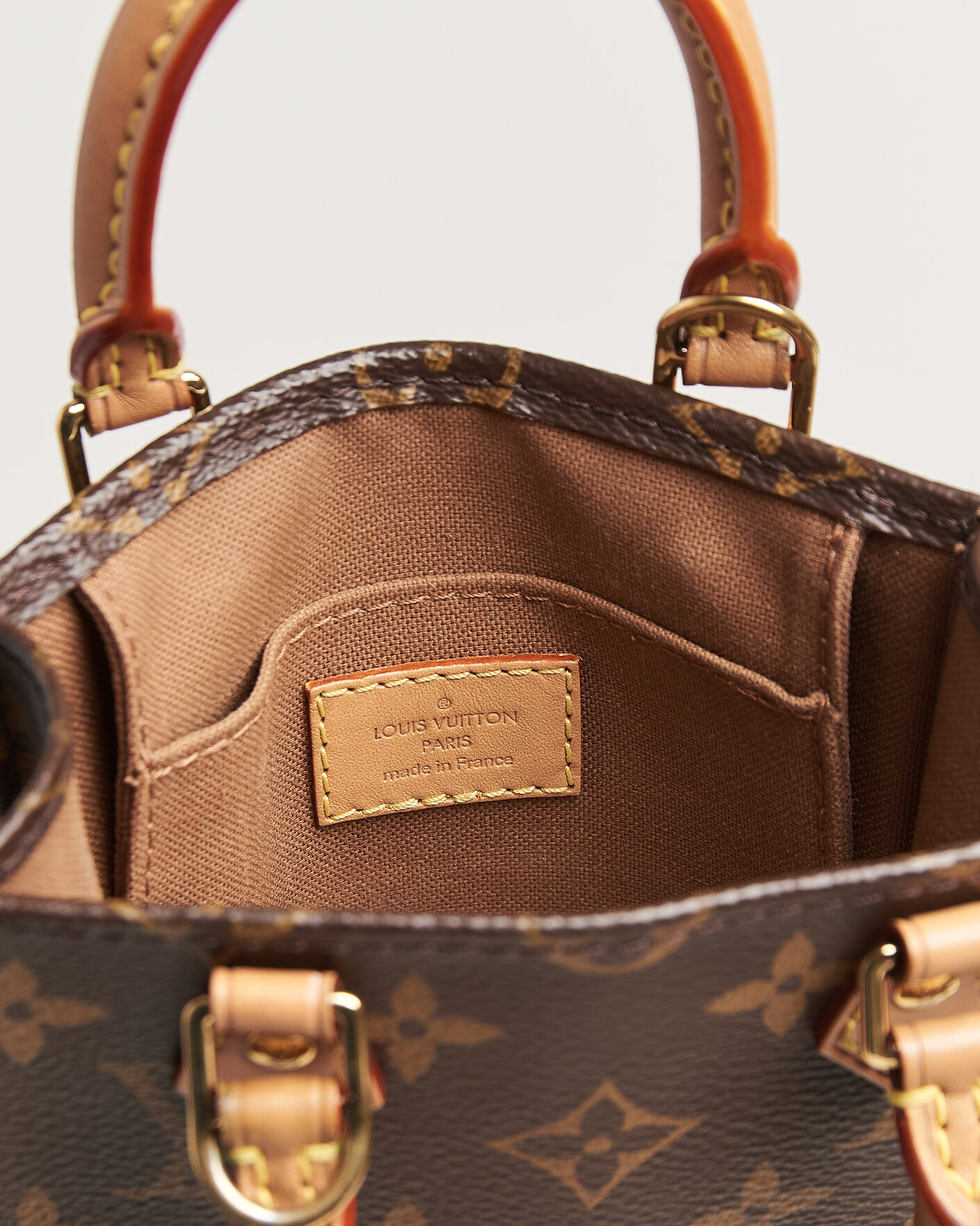 Homme | Pre-Owned & Vintage Bags | Louis Vuitton Pre-Owned | Sac Plat Petit Bandouliére Monogram
