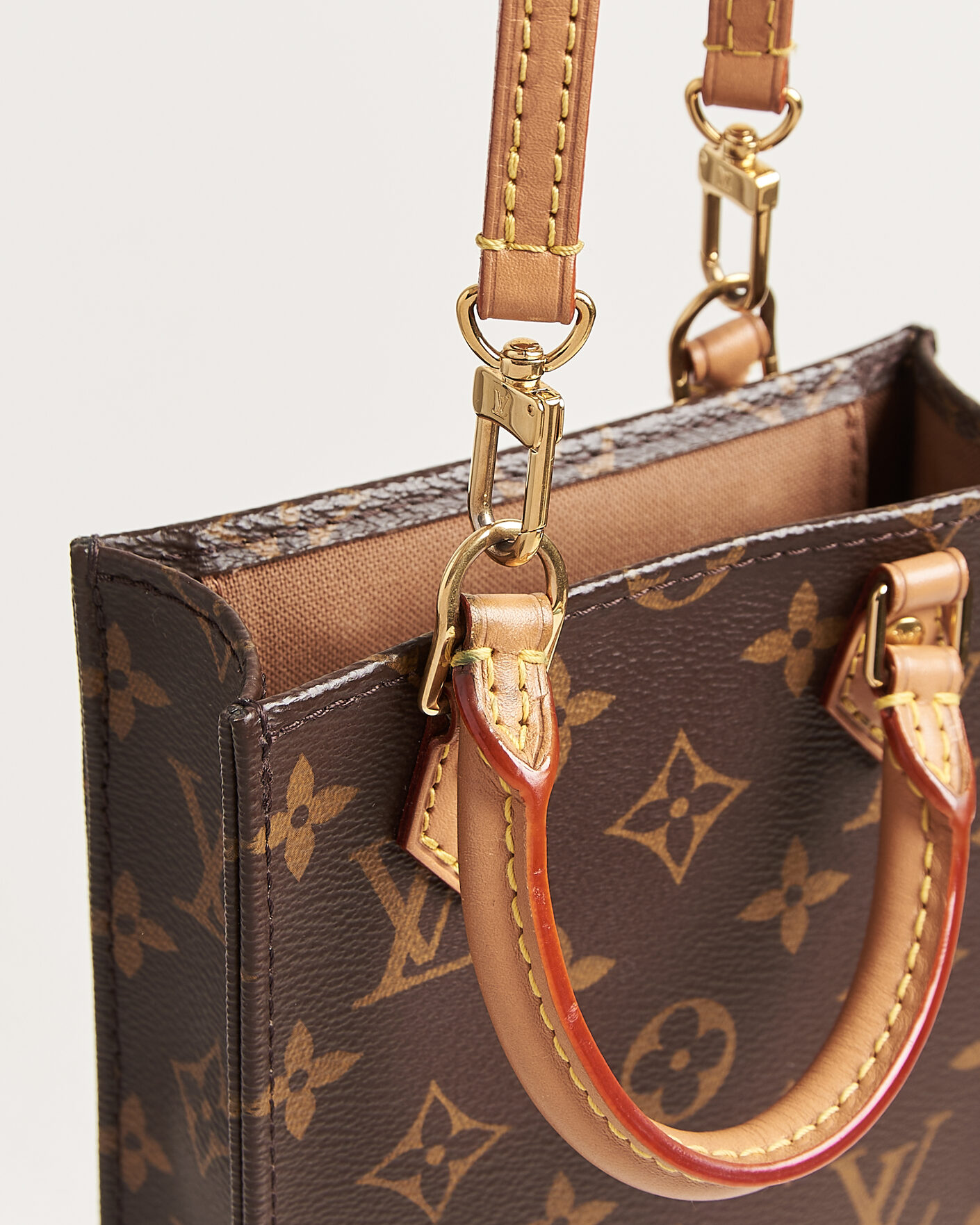 Homme | Pre-Owned & Vintage Bags | Louis Vuitton Pre-Owned | Sac Plat Petit Bandouliére Monogram