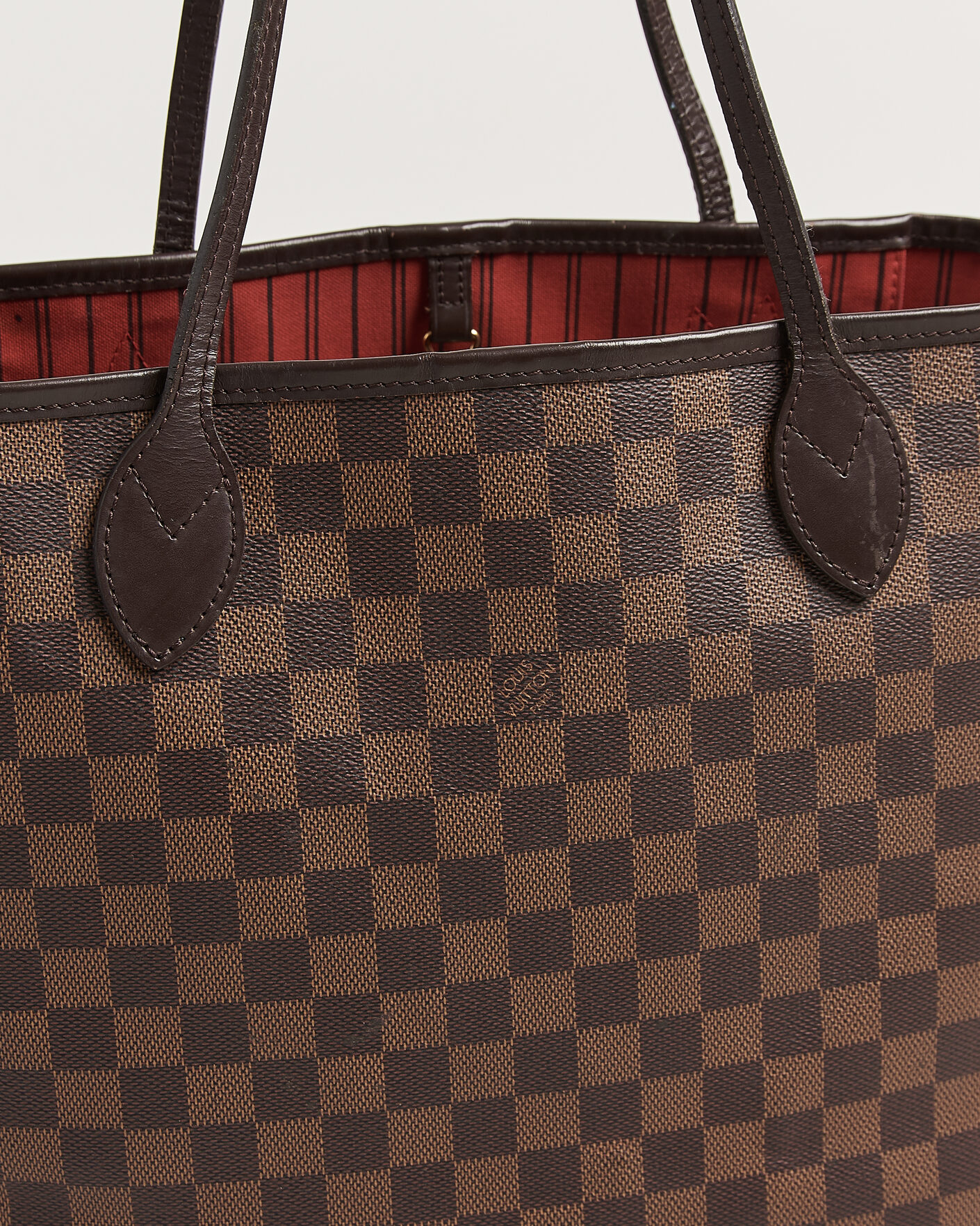 Homme | Pre-Owned & Vintage Bags | Louis Vuitton Pre-Owned | Neverfull MM Damier Ebene