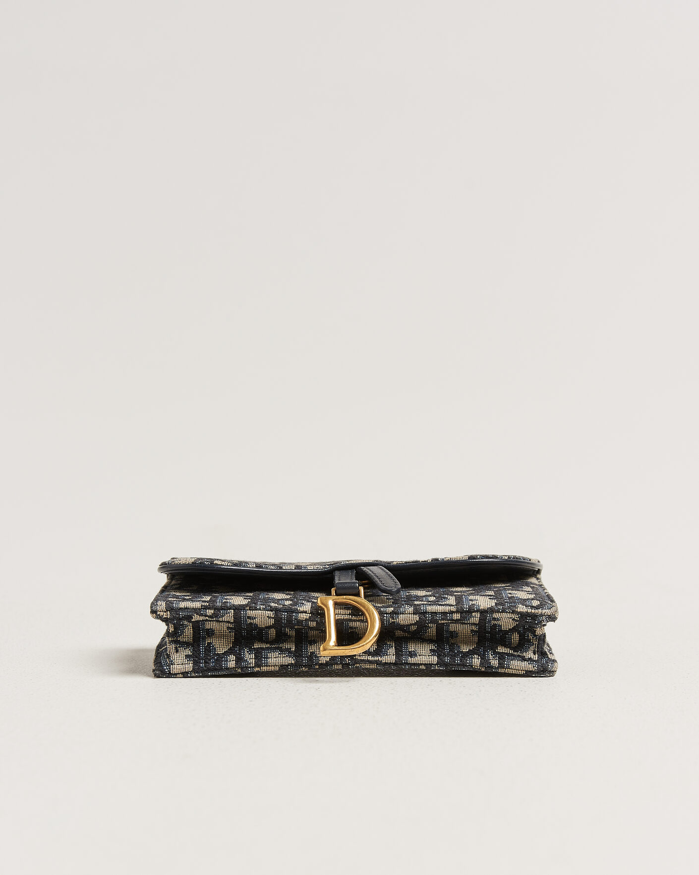 Homme | Pre-Owned & Vintage Bags | Dior Pre-Owned | Saddle Rectangular Belt Bag Blue